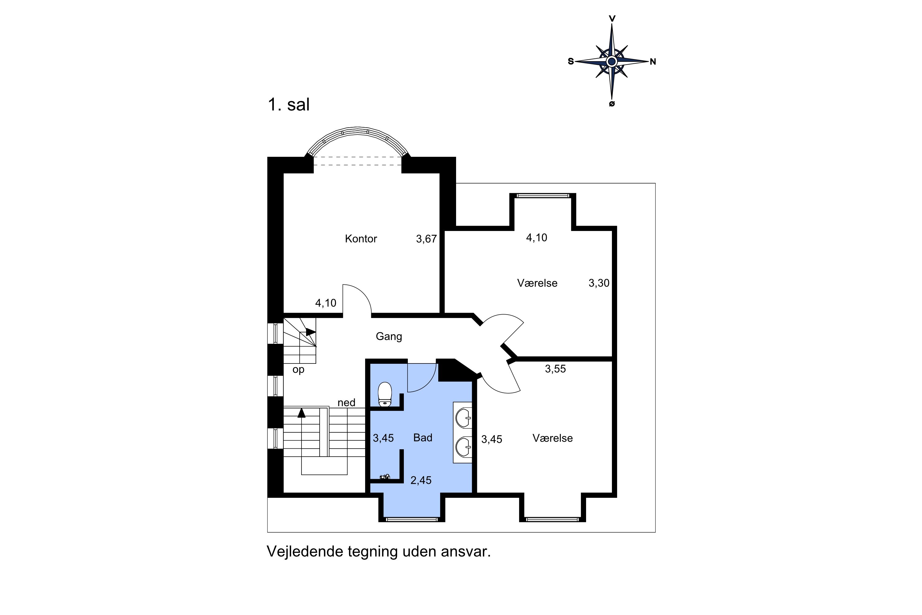 Plantegninger billede af Hobrovej 73, 9000 Aalborg