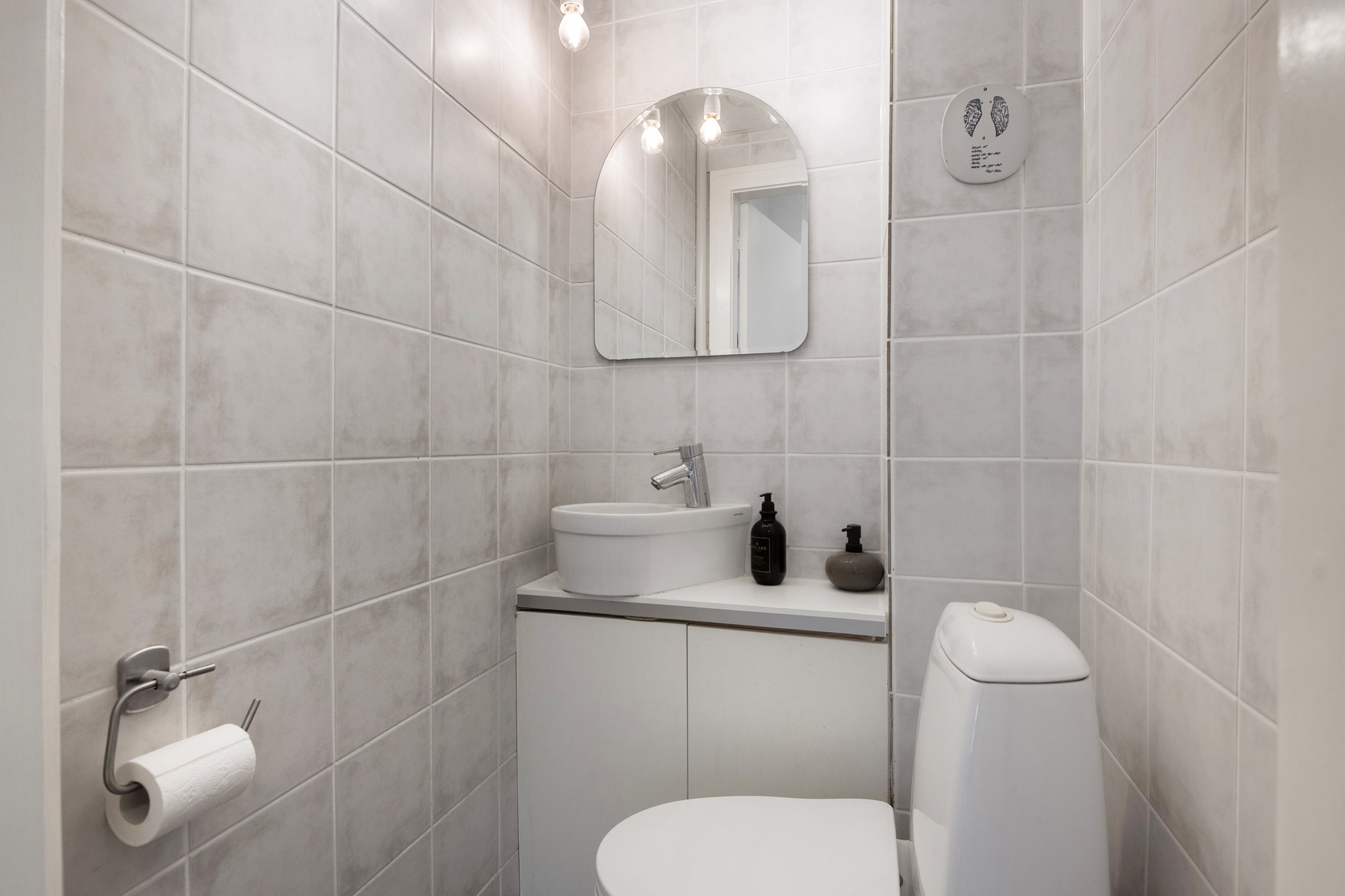 Fremhævet badeværelse billede i fuldskærmstilstand. Billede af Vingårdsgade 11, 1. tv., 9000 Aalborg