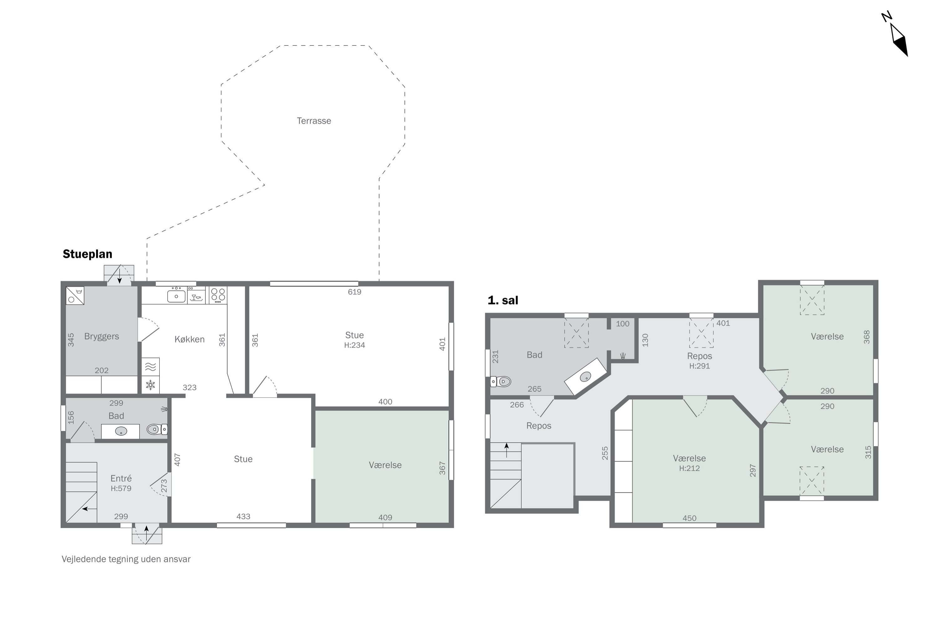 Plantegninger billede af Bredgade 42, 7760 Hurup Thy