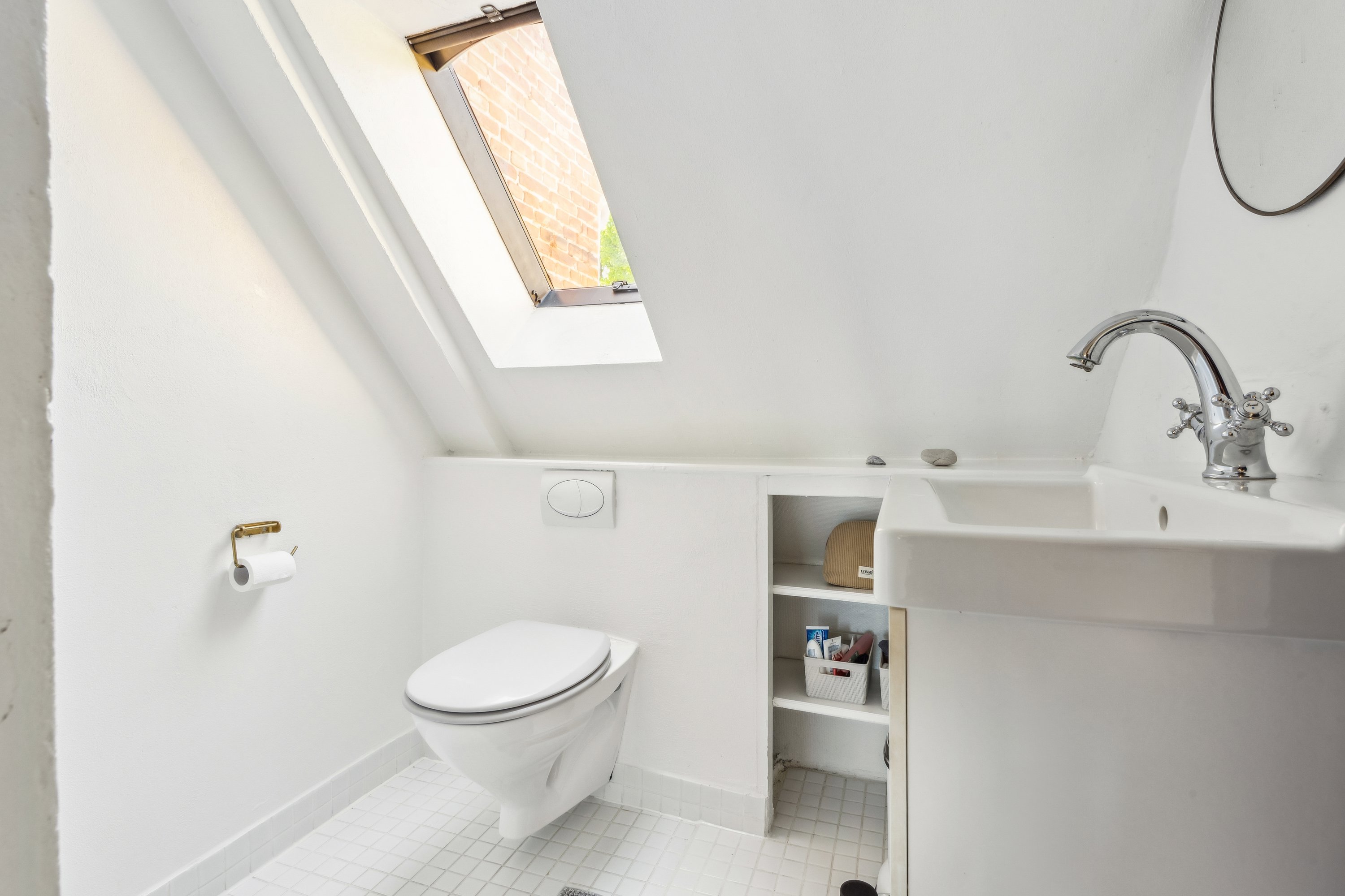 Fremhævet badeværelse billede i fuldskærmstilstand. Billede af Lappen 18, 3000 Helsingør