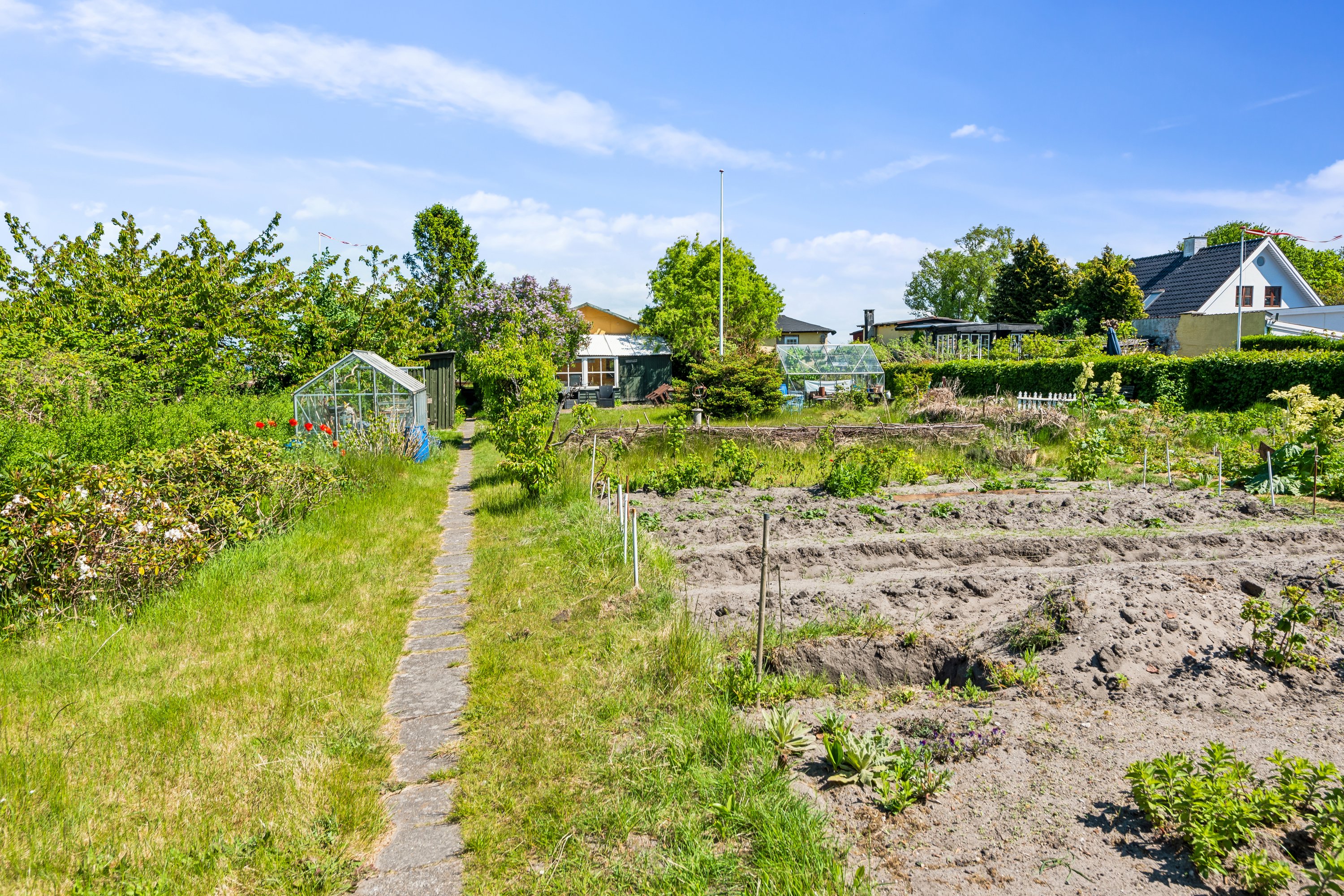 Fremhævet fælles have billede i fuldskærmstilstand. Billede af Lappen 18, 3000 Helsingør