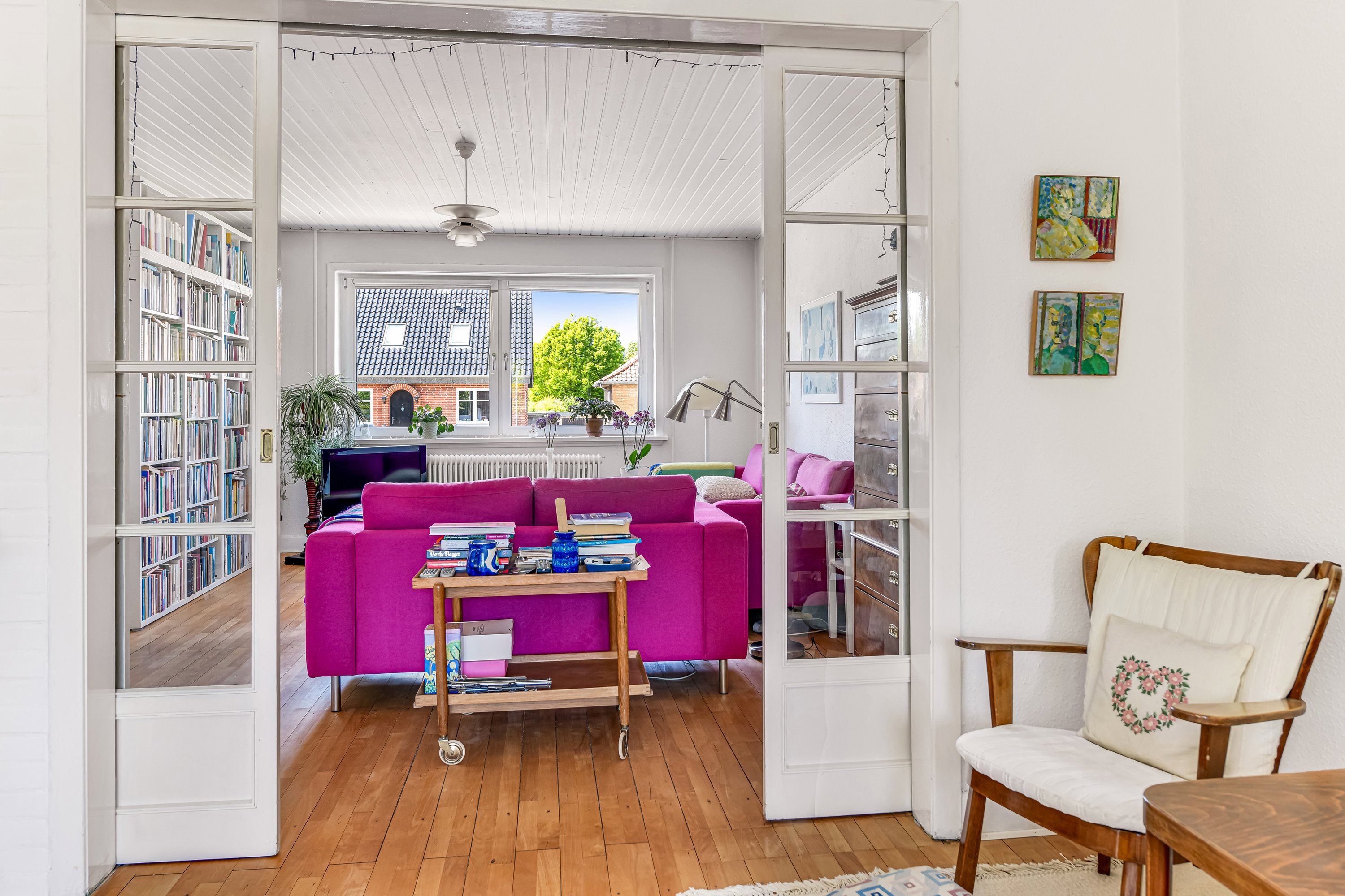 Fremhævet stue billede i fuldskærmstilstand. Billede af Stormgade 119, 6700 Esbjerg