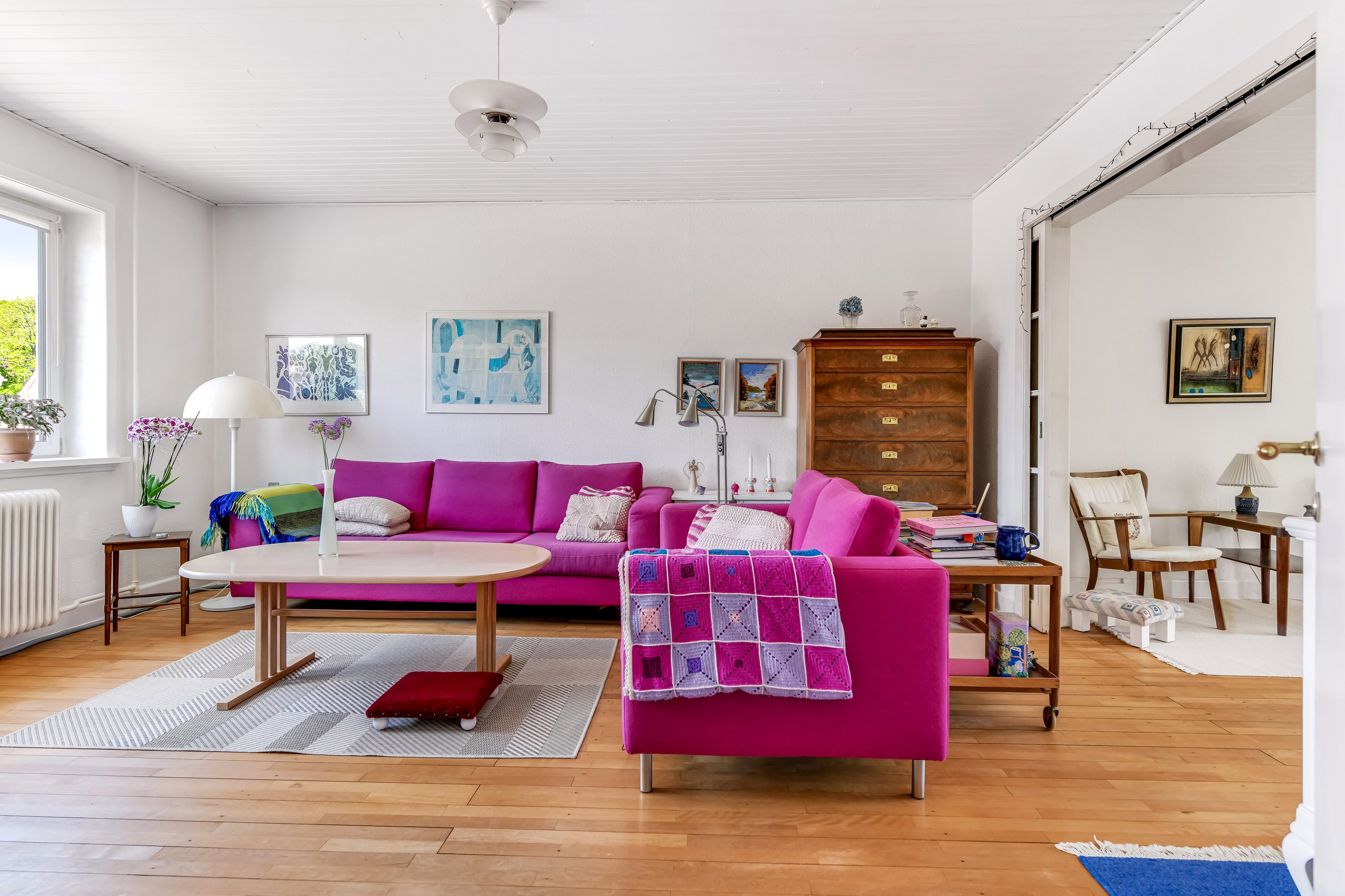 Fremhævet stue billede i fuldskærmstilstand. Billede af Stormgade 119, 6700 Esbjerg