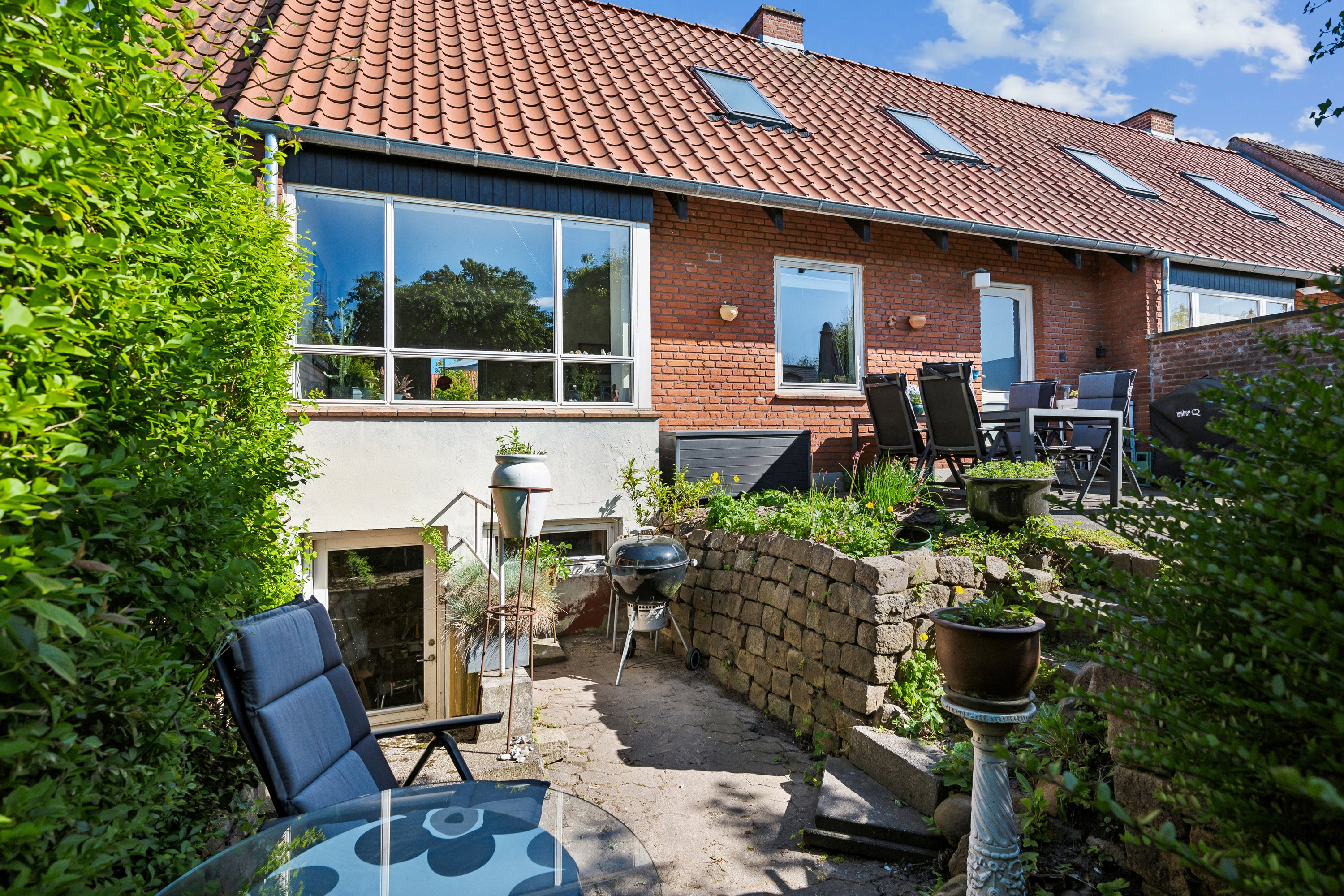 Fremhævet terrasse billede i fuldskærmstilstand. Billede af Broagervej 10, 8240 Risskov