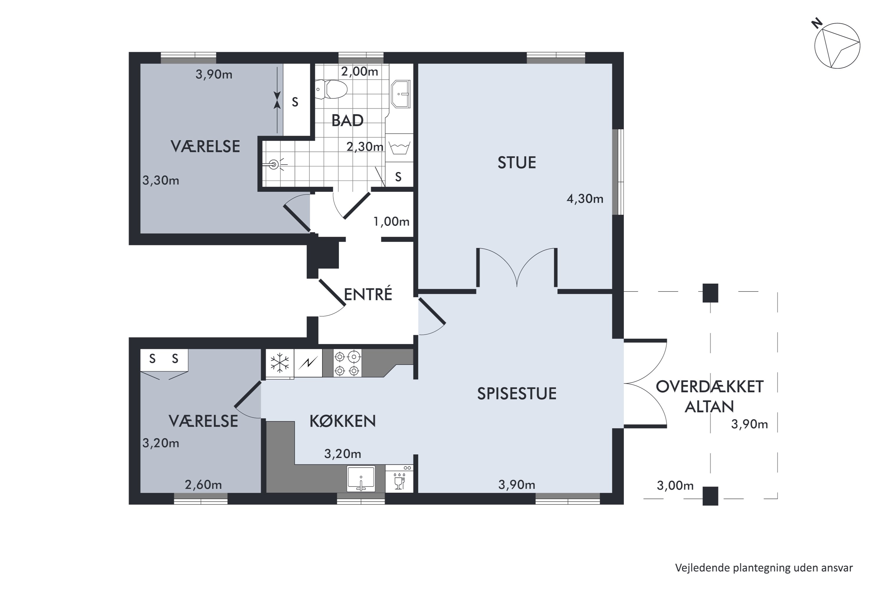 Plantegninger billede af Jupitervej 19, 1., 2720 Vanløse