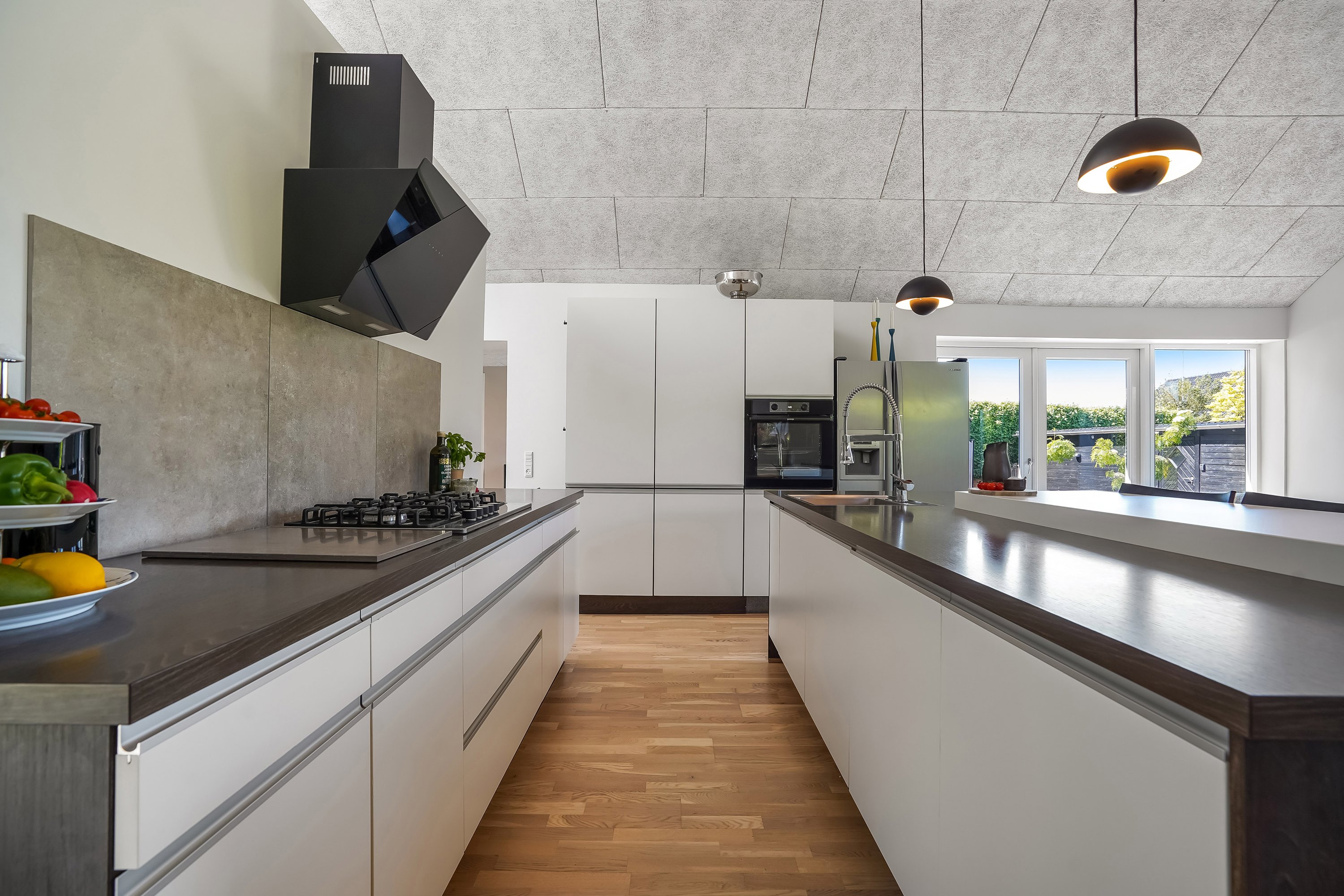 Fremhævet køkken billede i fuldskærmstilstand. Billede af Hylkedamvej 34, Lunge, 5591 Gelsted