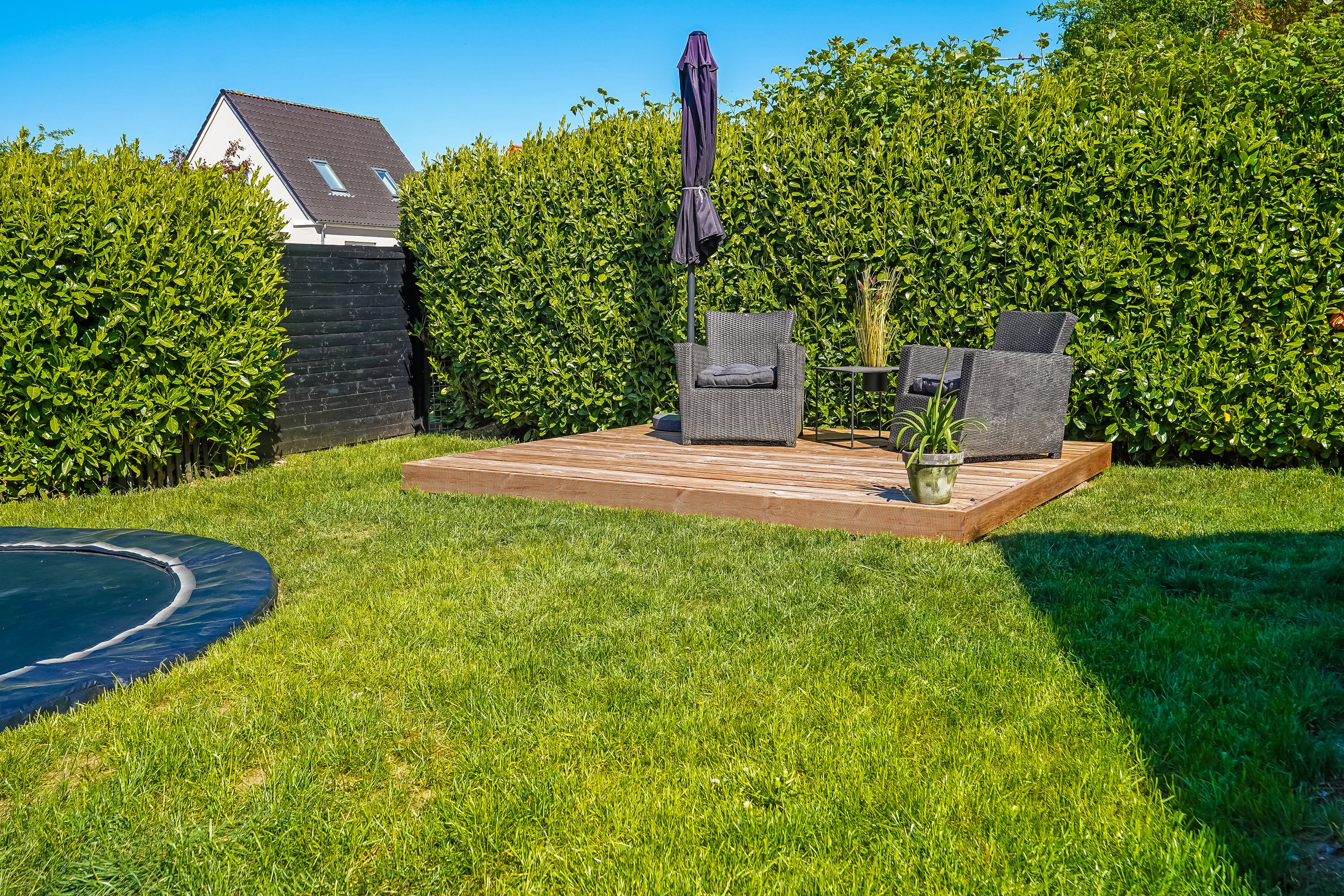 Fremhævet have billede i fuldskærmstilstand. Billede af Hylkedamvej 34, Lunge, 5591 Gelsted