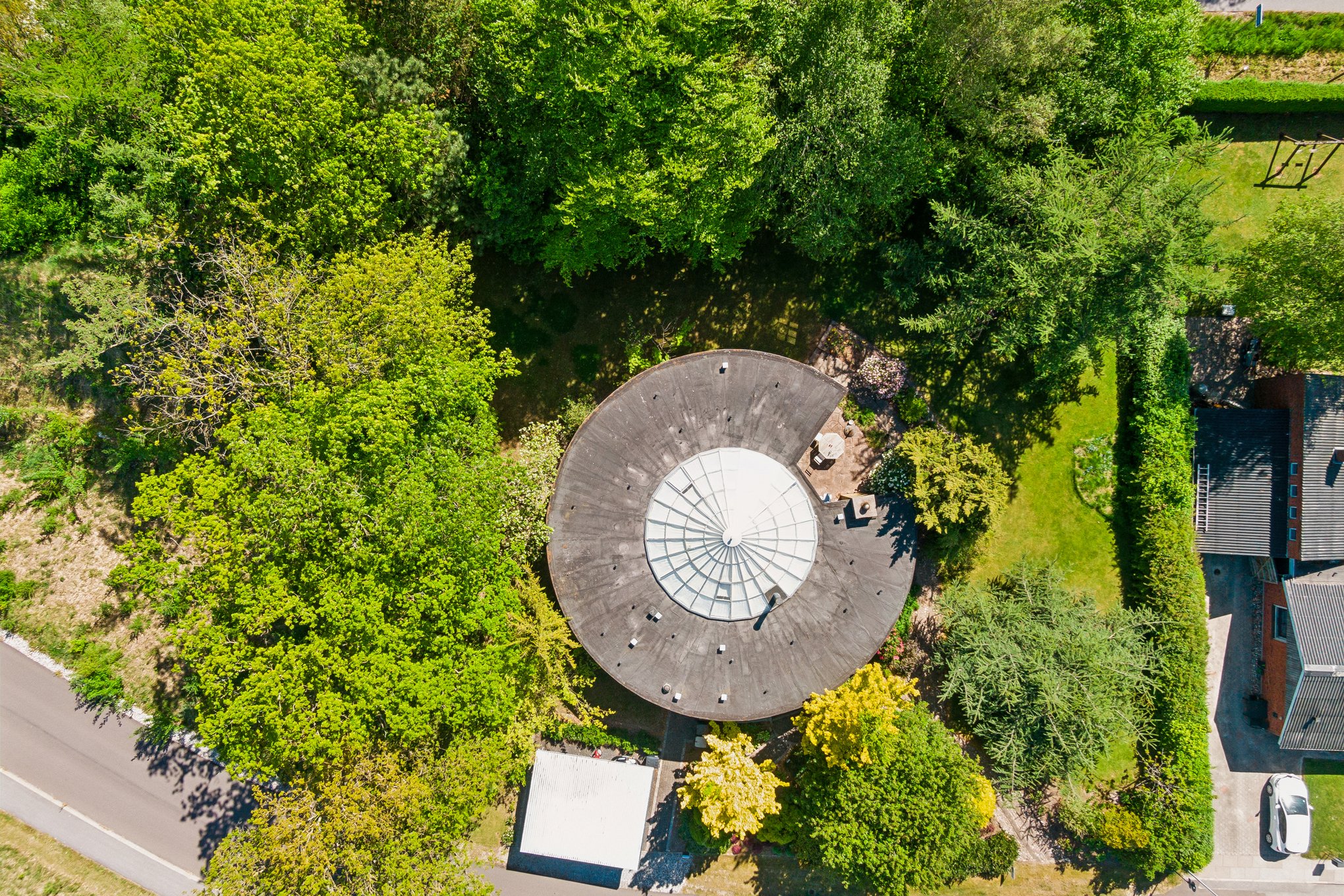 Fremhævet terrasse billede i fuldskærmstilstand. Billede af Hjortevej 52, 8960 Randers SØ