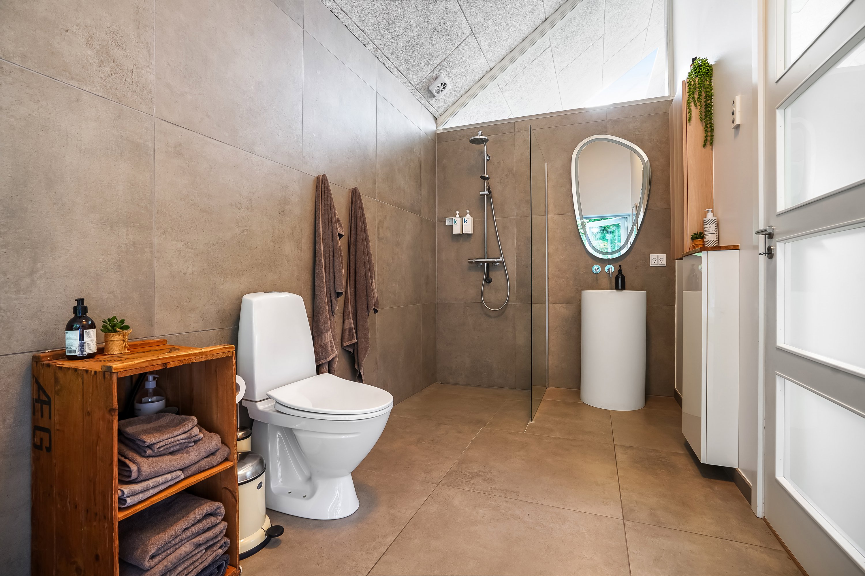 Fremhævet badeværelse billede i fuldskærmstilstand. Billede af Hylkedamvej 34, Lunge, 5591 Gelsted