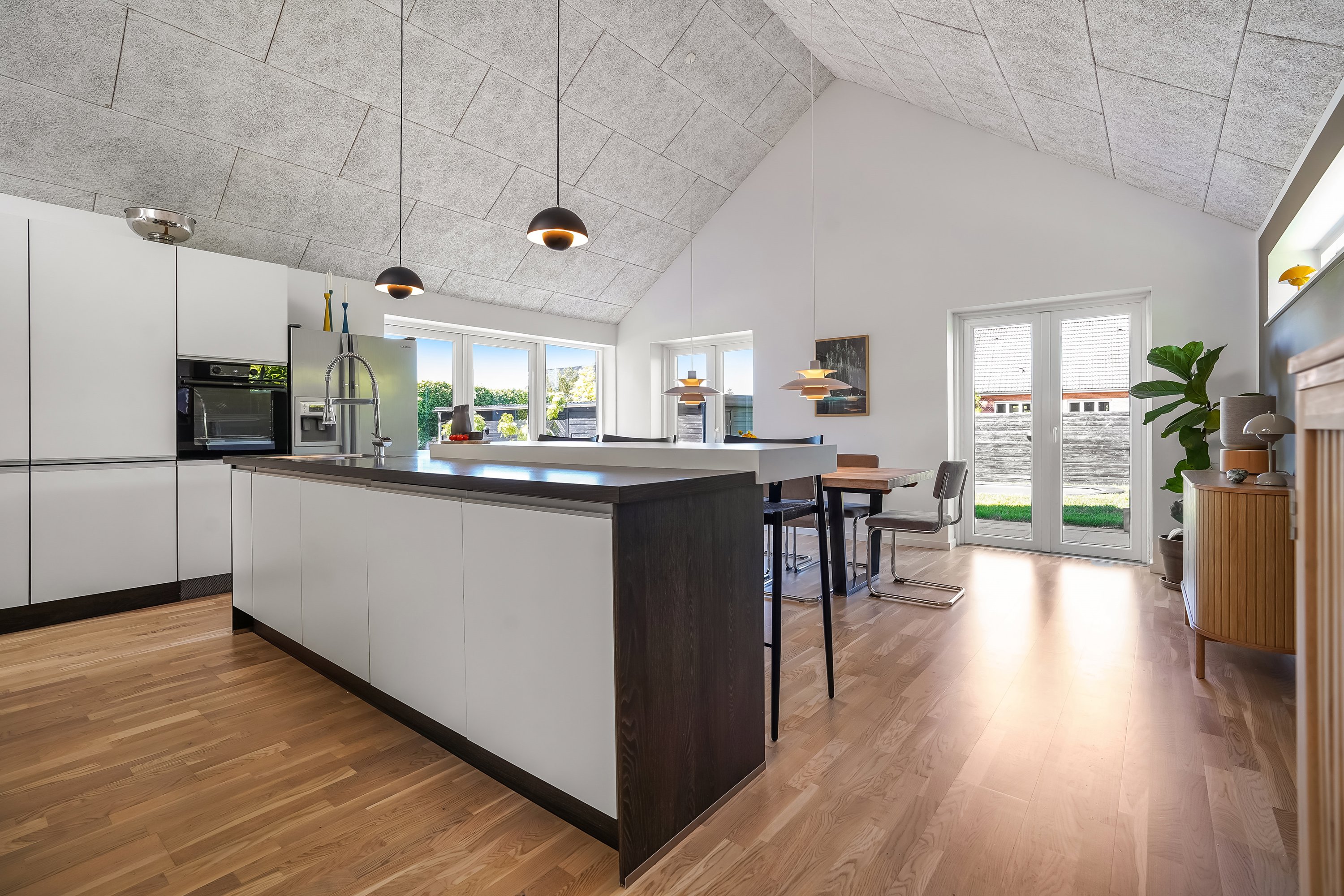 Fremhævet køkken billede i fuldskærmstilstand. Billede af Hylkedamvej 34, Lunge, 5591 Gelsted