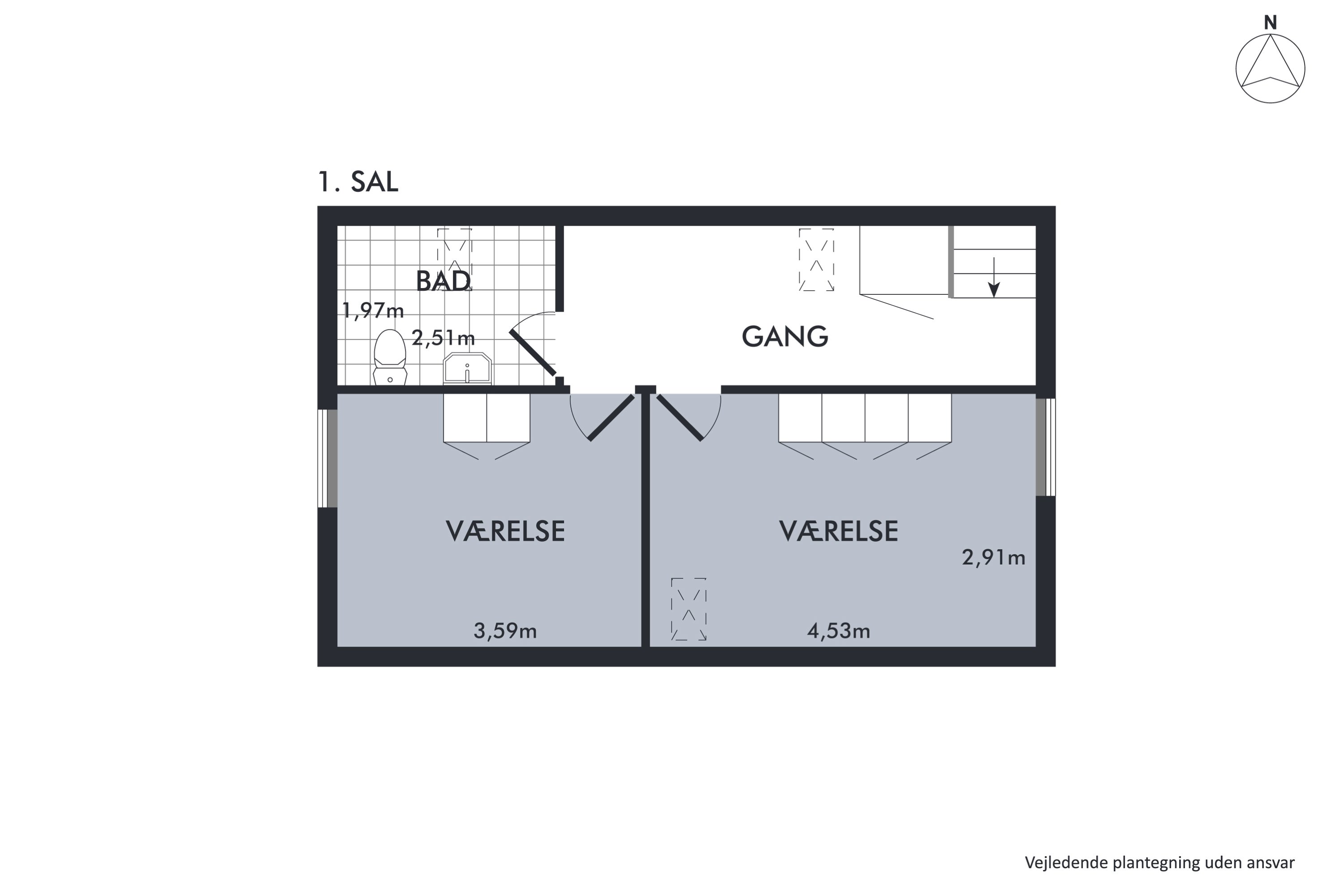 Plantegninger billede af Marskvej 4, Ø Vedsted, 6760 Ribe