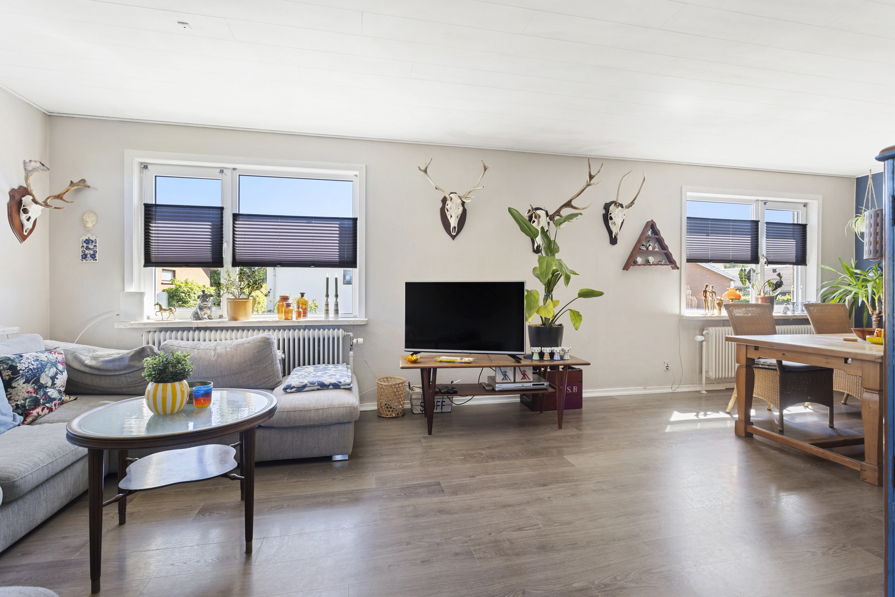 Fremhævet stue billede i fuldskærmstilstand. Billede af Tunøvej 12A, 9900 Frederikshavn