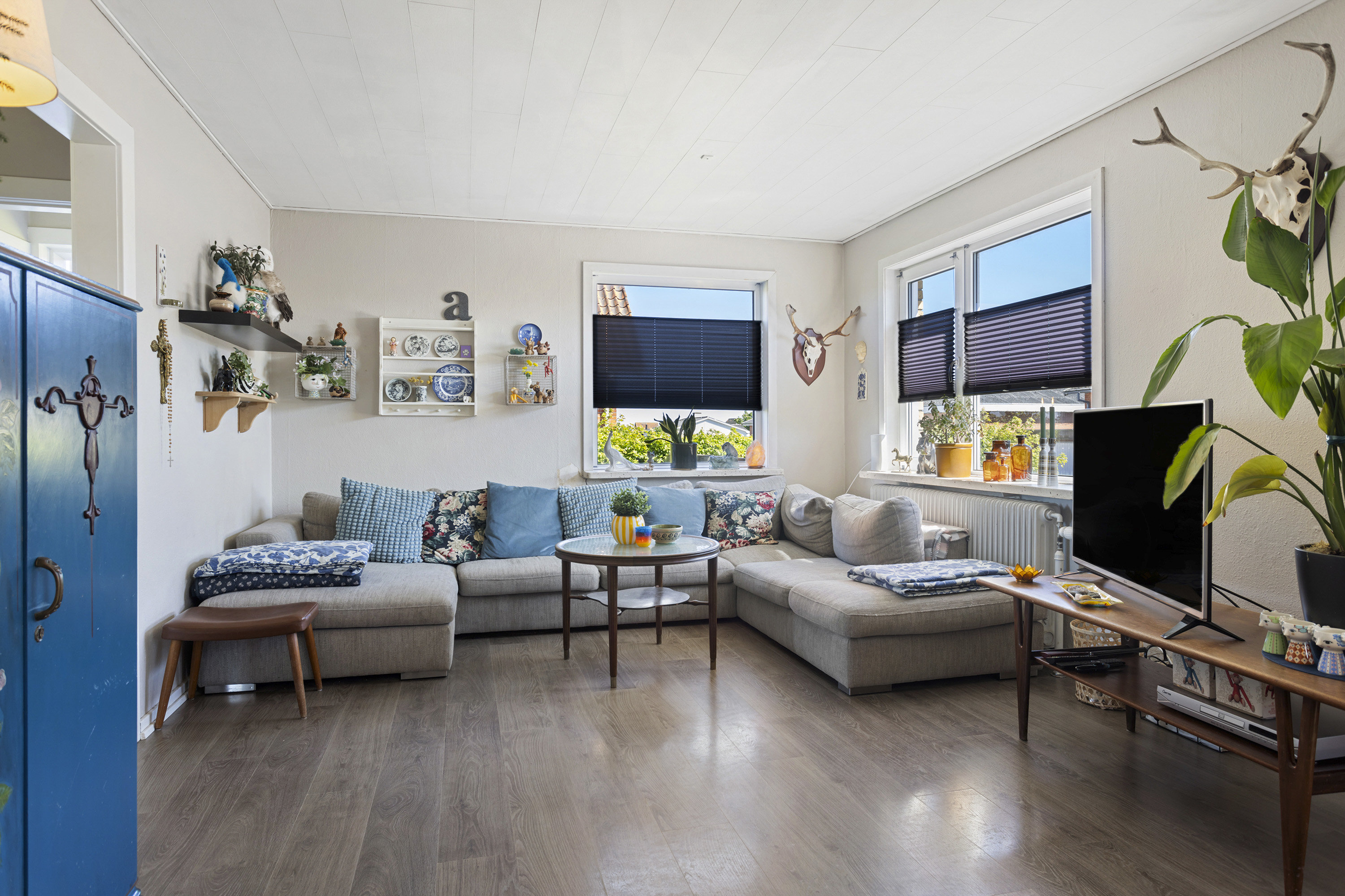 Fremhævet stue billede i fuldskærmstilstand. Billede af Tunøvej 12A, 9900 Frederikshavn