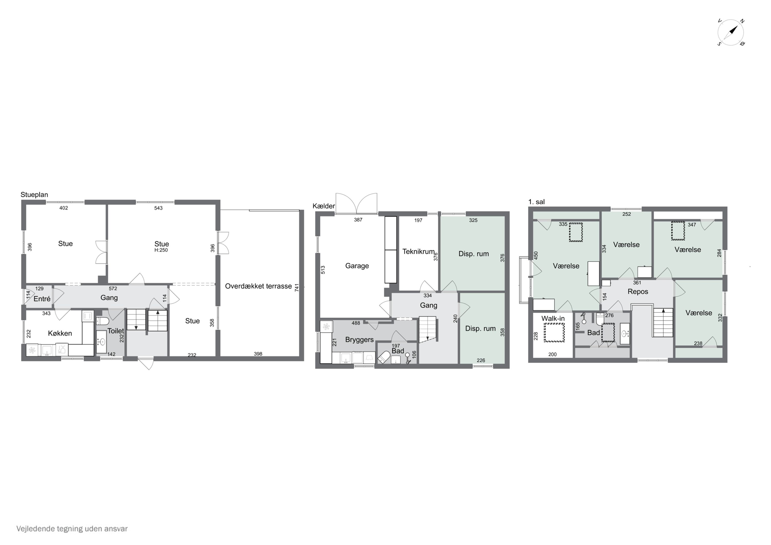 Plantegninger billede af Byvangen 3, 7700 Thisted