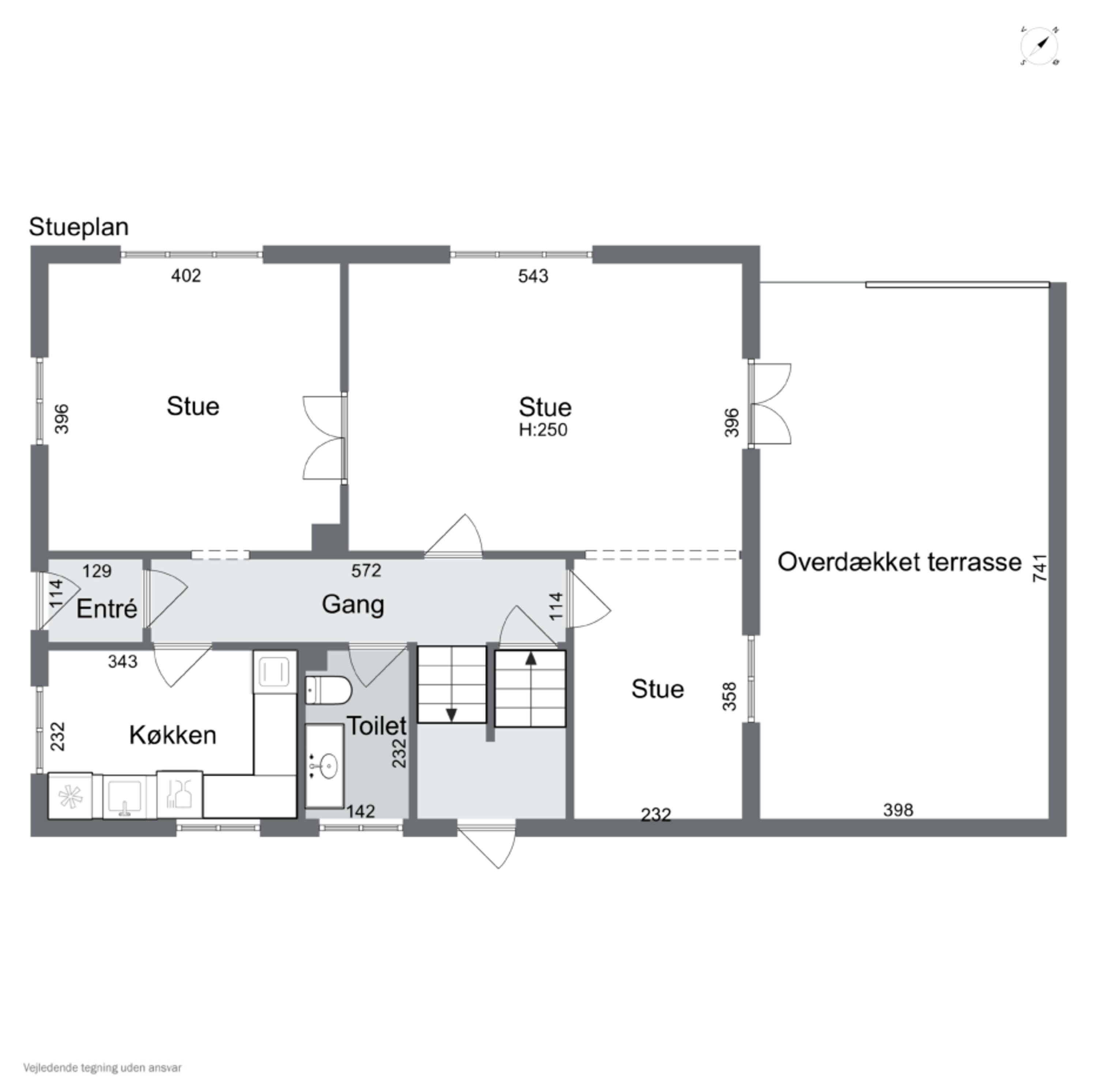 Plantegninger billede af Byvangen 3, 7700 Thisted