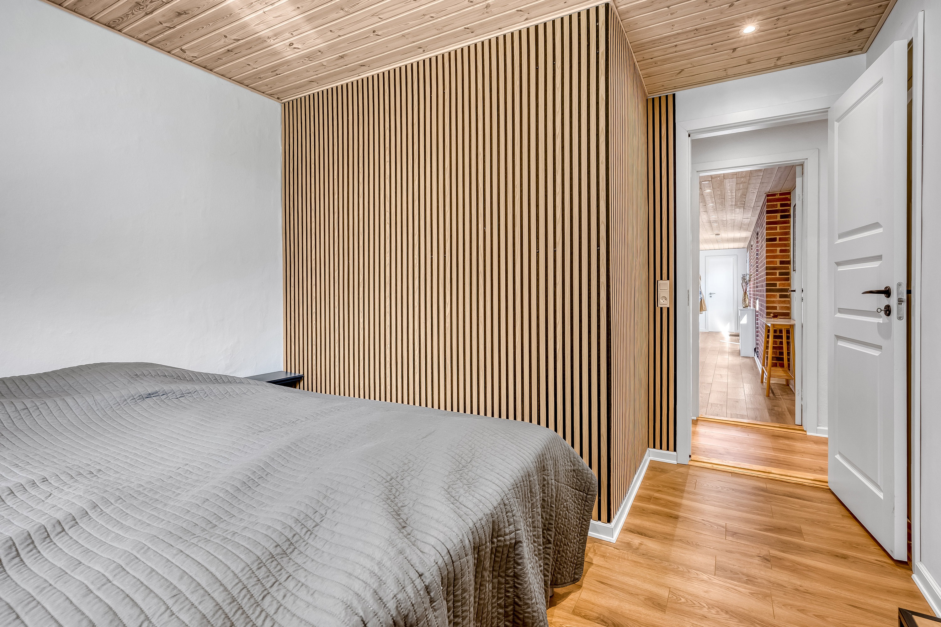 Fremhævet soveværelse billede i fuldskærmstilstand. Billede af Bartholinsvej 2, 7500 Holstebro