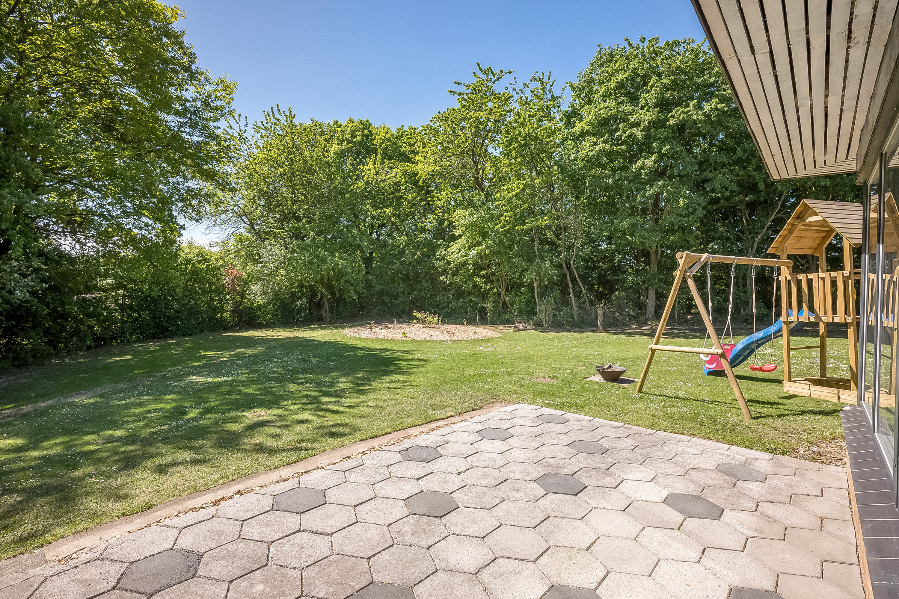 Fremhævet terrasse billede i fuldskærmstilstand. Billede af Bartholinsvej 2, 7500 Holstebro