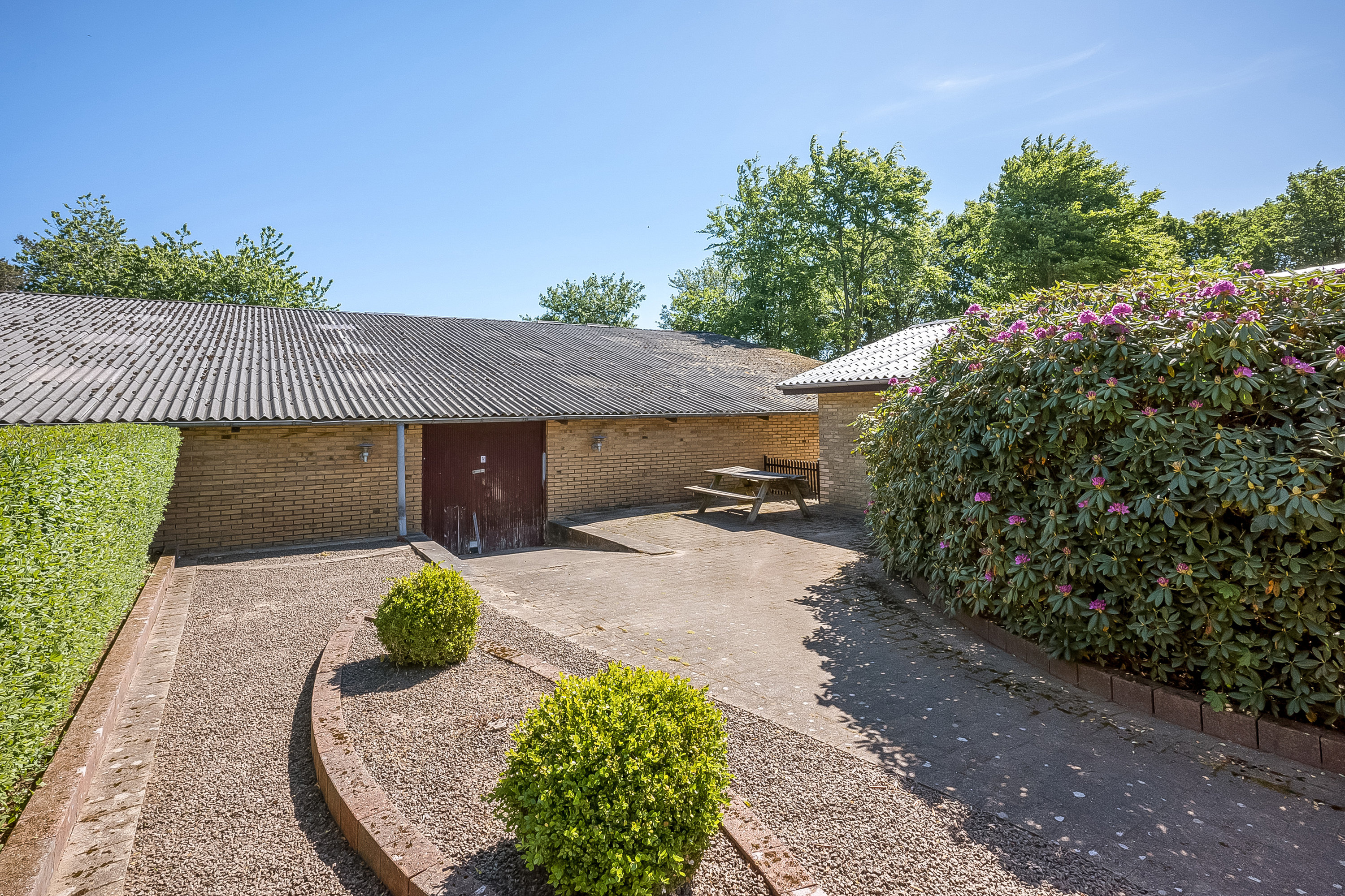 Fremhævet terrasse billede i fuldskærmstilstand. Billede af Bartholinsvej 2, 7500 Holstebro