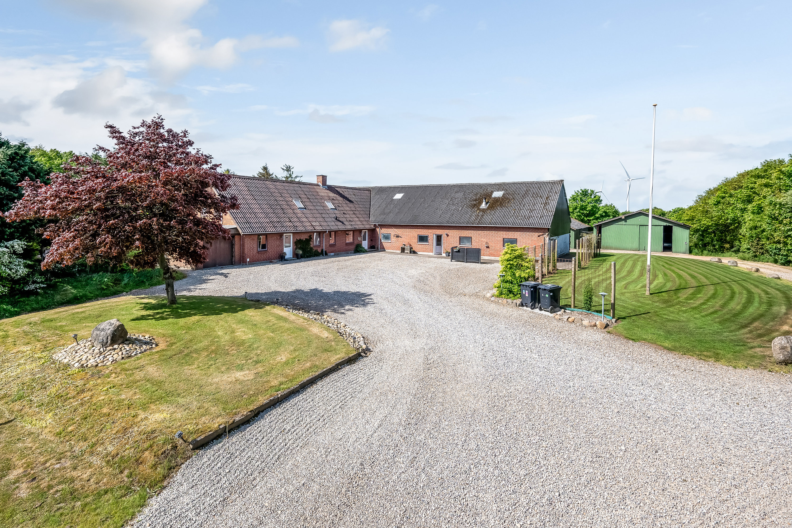 Miniaturebillede 1: facade. Billede af Brejningvej 52, Højbo Finderup, 6900 Skjern