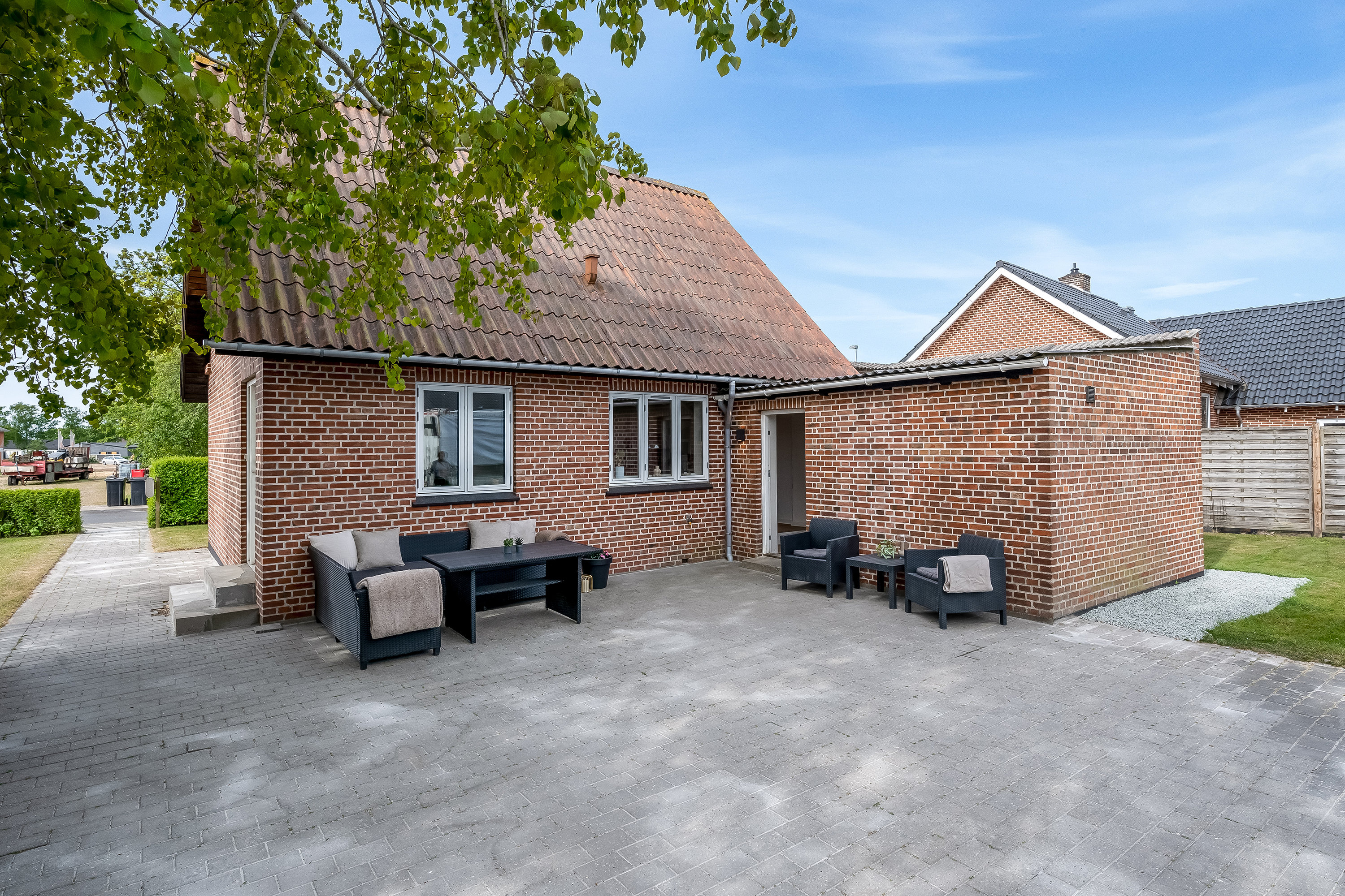 Miniaturebillede 2: facade. Billede af Svinget 16, 6900 Skjern