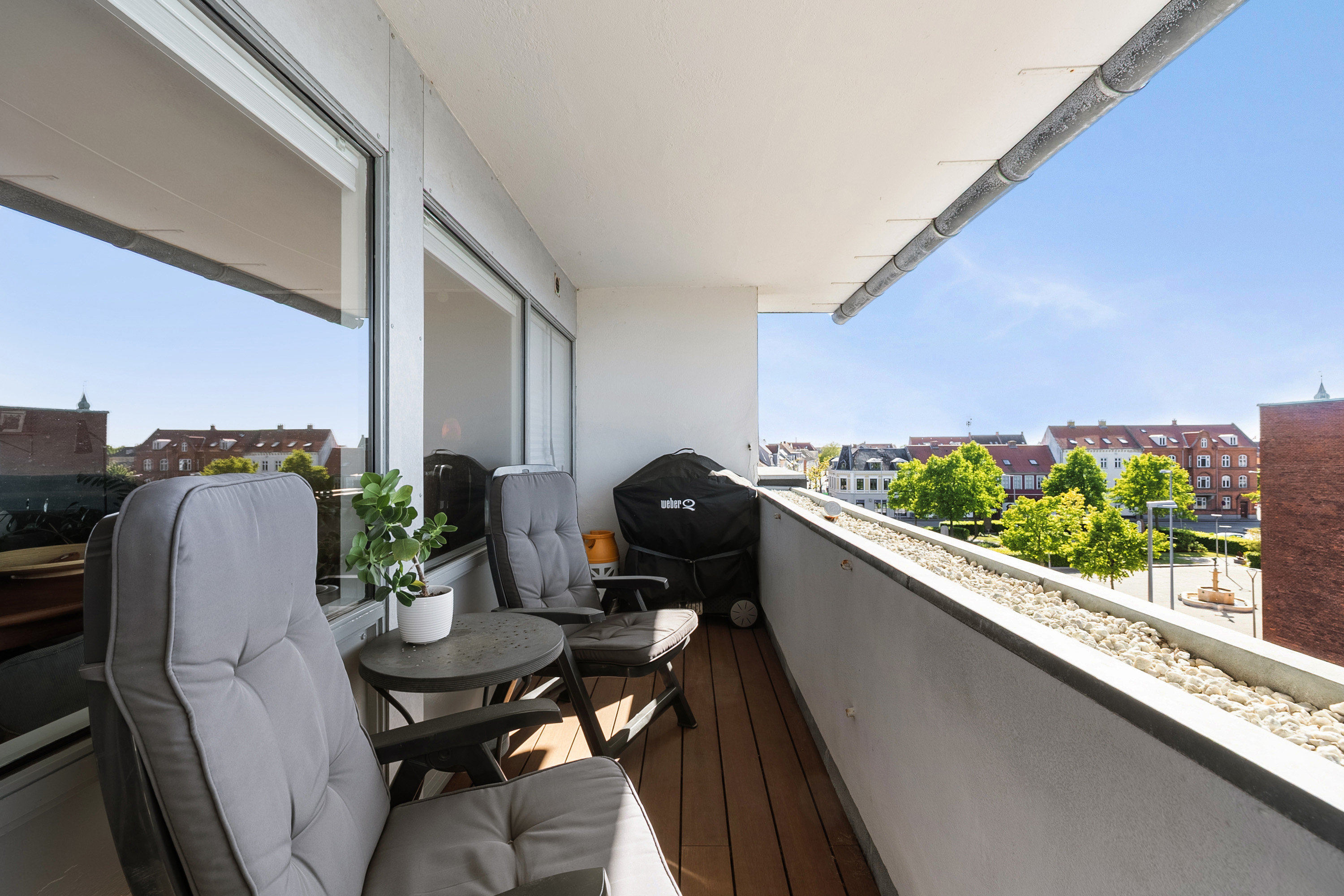 Fremhævet altan billede i fuldskærmstilstand. Billede af Caspar Brands Plads 3B, 3., 4220 Korsør