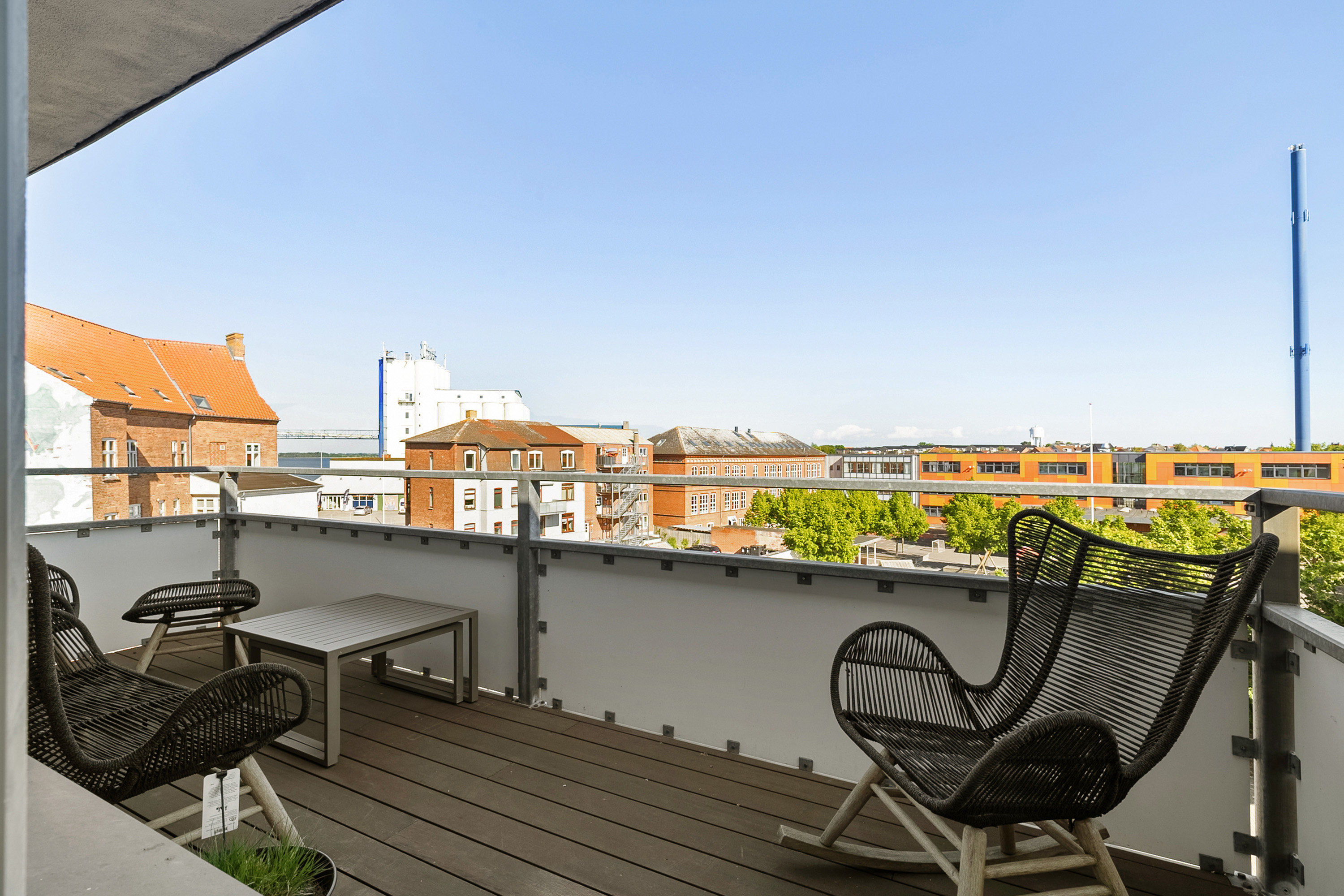 Fremhævet altan billede i fuldskærmstilstand. Billede af Caspar Brands Plads 3B, 3., 4220 Korsør