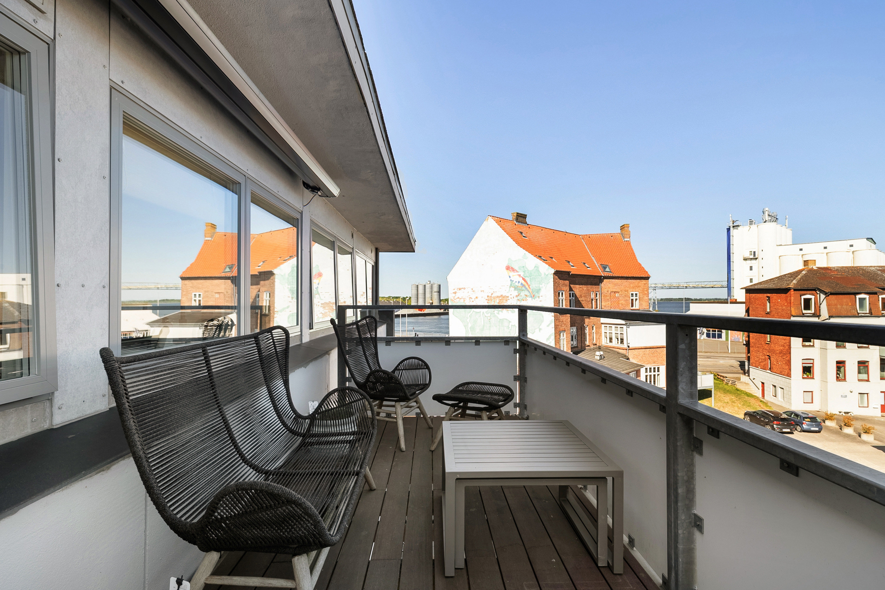 Fremhævet altan billede i fuldskærmstilstand. Billede af Caspar Brands Plads 3B, 3., 4220 Korsør