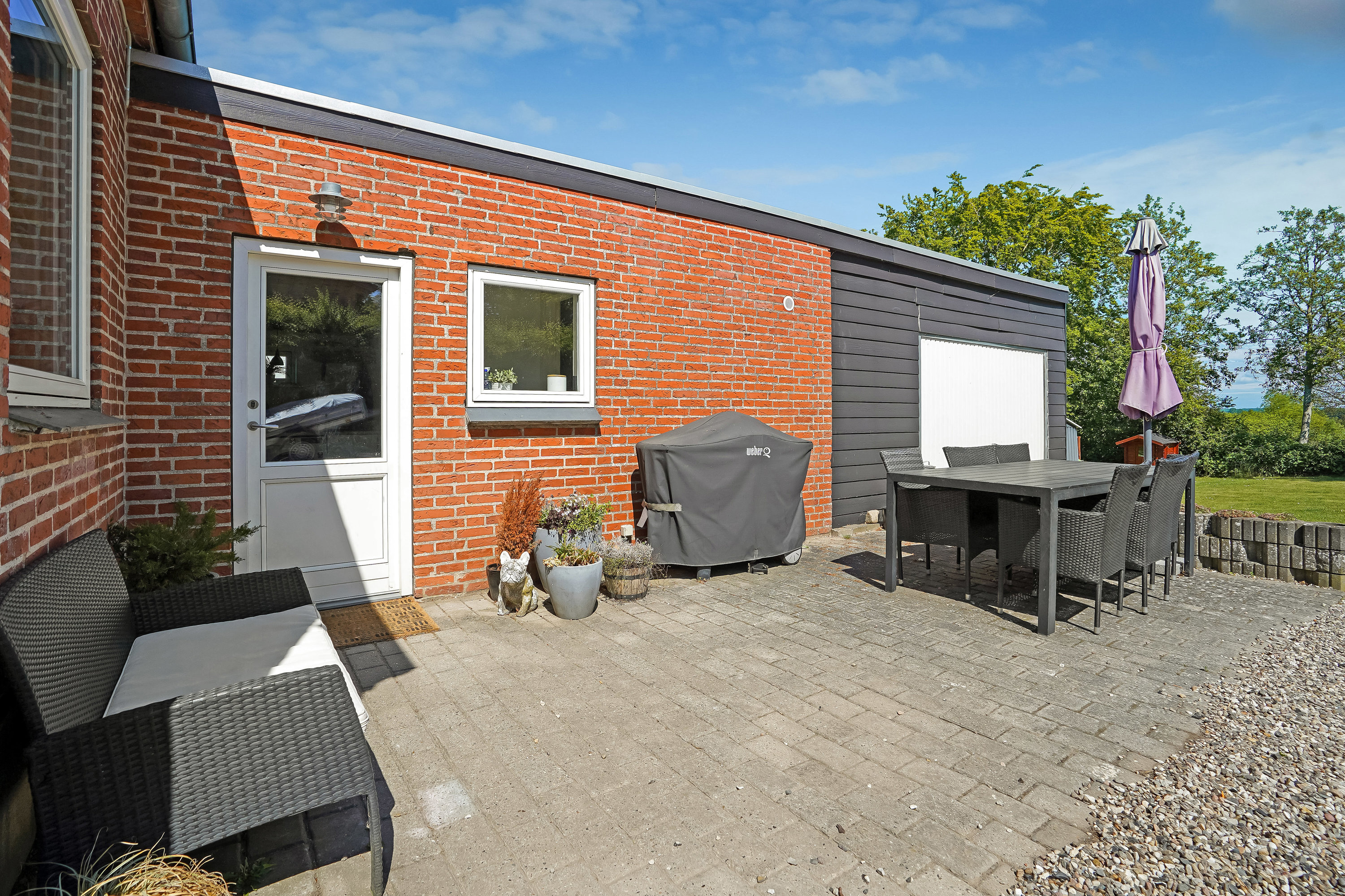 Fremhævet terrasse billede i fuldskærmstilstand. Billede af Ørslevvej 16, Ellesø, 5592 Ejby