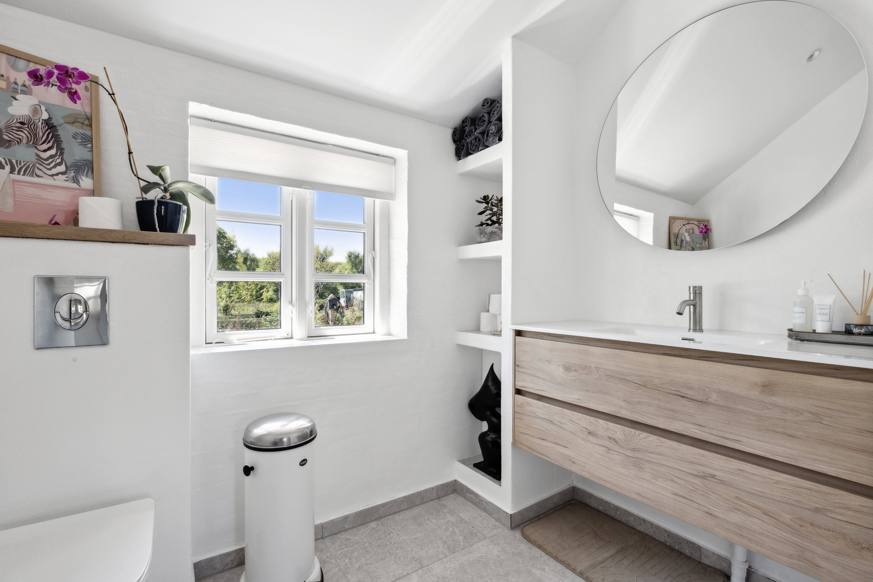 Fremhævet badeværelse billede i fuldskærmstilstand. Billede af Kobækvej 9, St Ladager, 4623 Lille Skensved