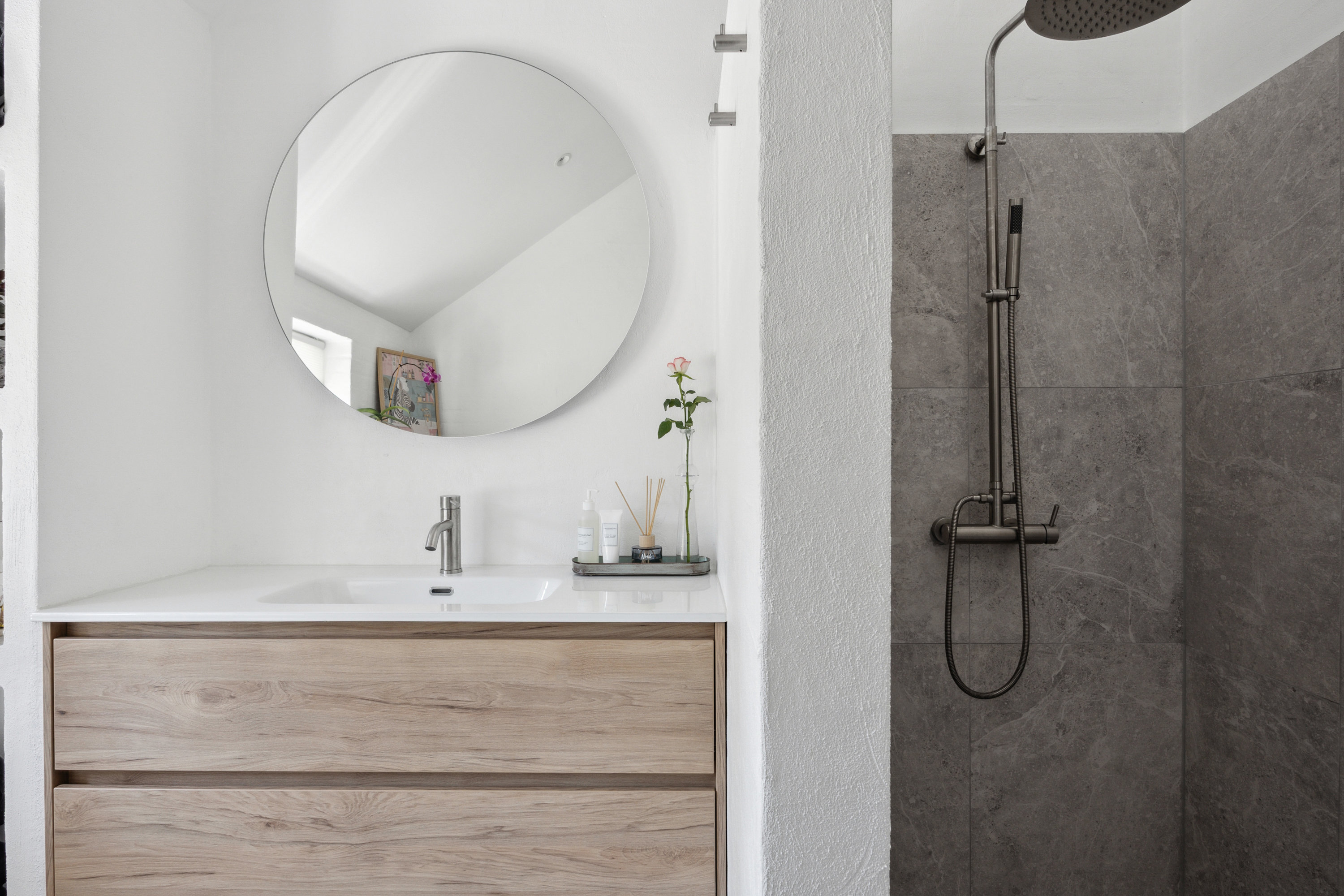 Fremhævet badeværelse billede i fuldskærmstilstand. Billede af Kobækvej 9, St Ladager, 4623 Lille Skensved