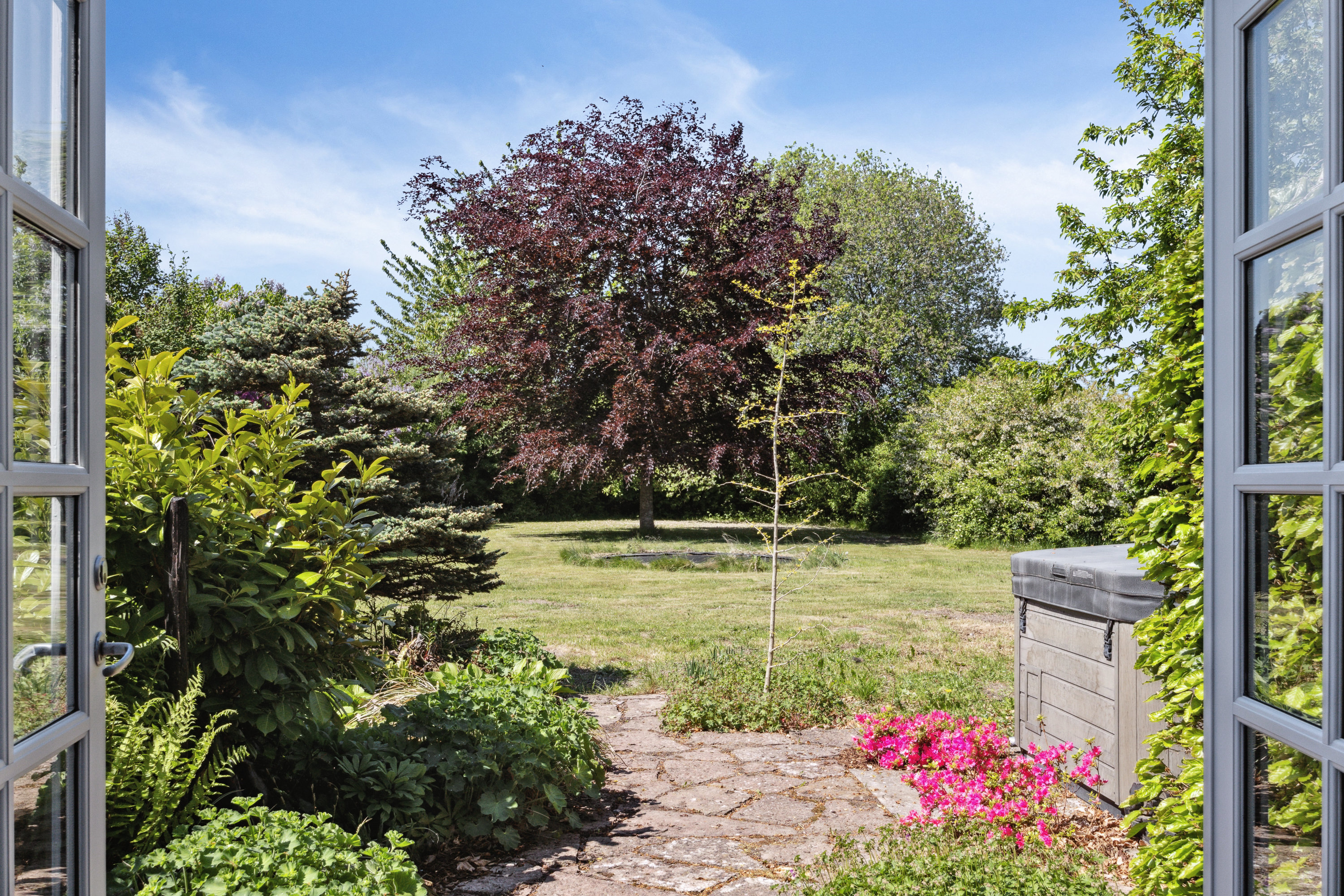 Fremhævet have billede i fuldskærmstilstand. Billede af Kobækvej 9, St Ladager, 4623 Lille Skensved