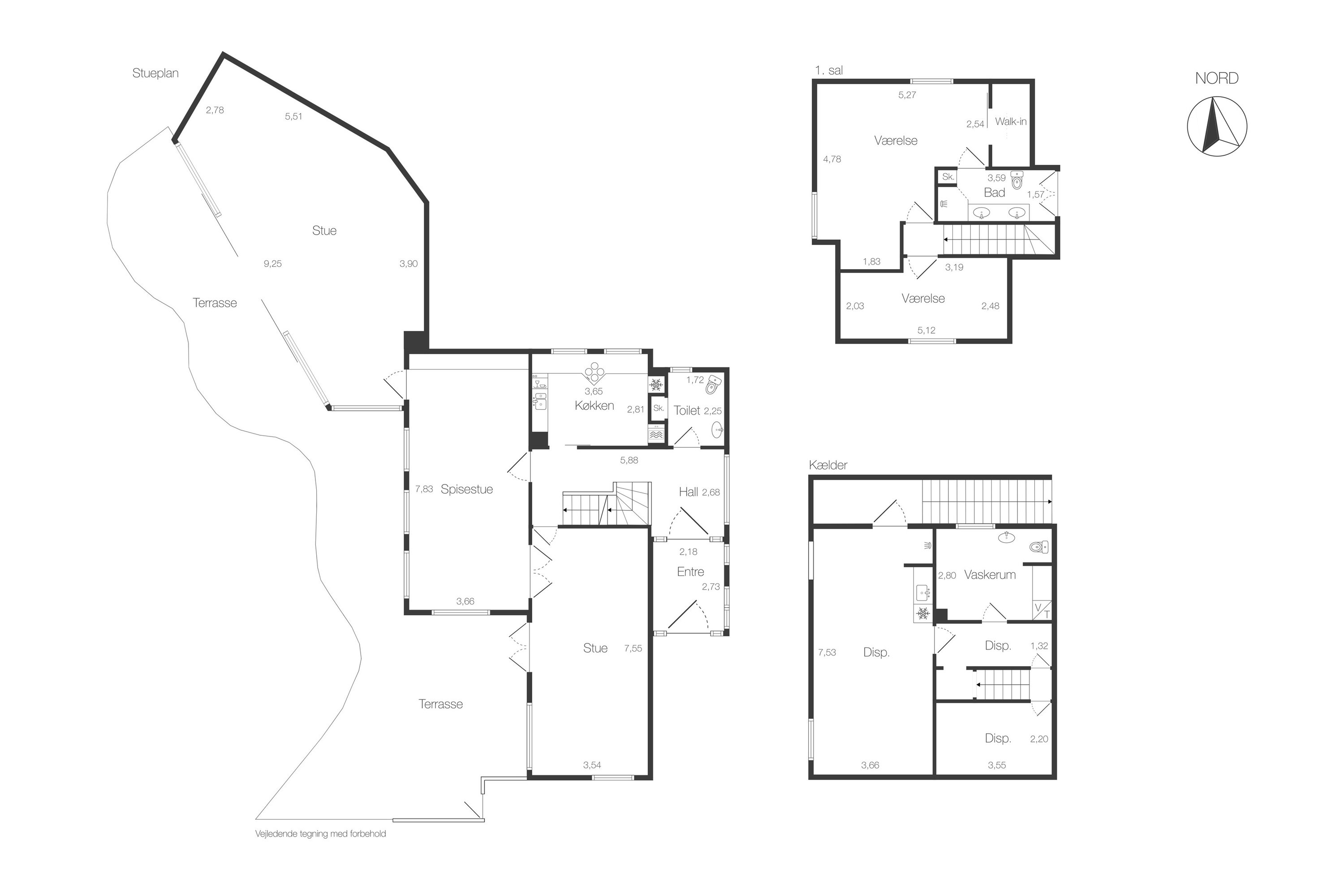 Plantegninger billede af Jægersborg Alle 136, 2820 Gentofte