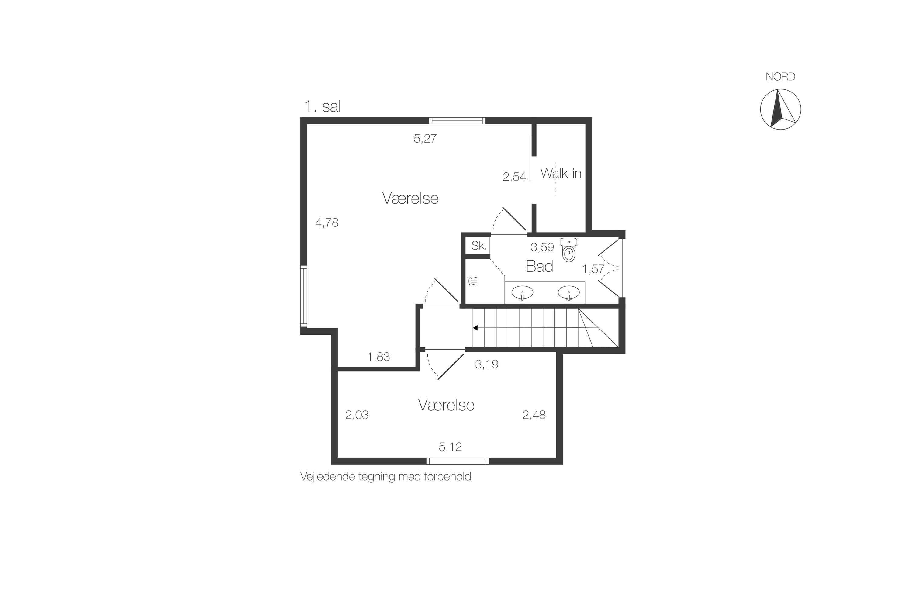 Plantegninger billede af Jægersborg Alle 136, 2820 Gentofte