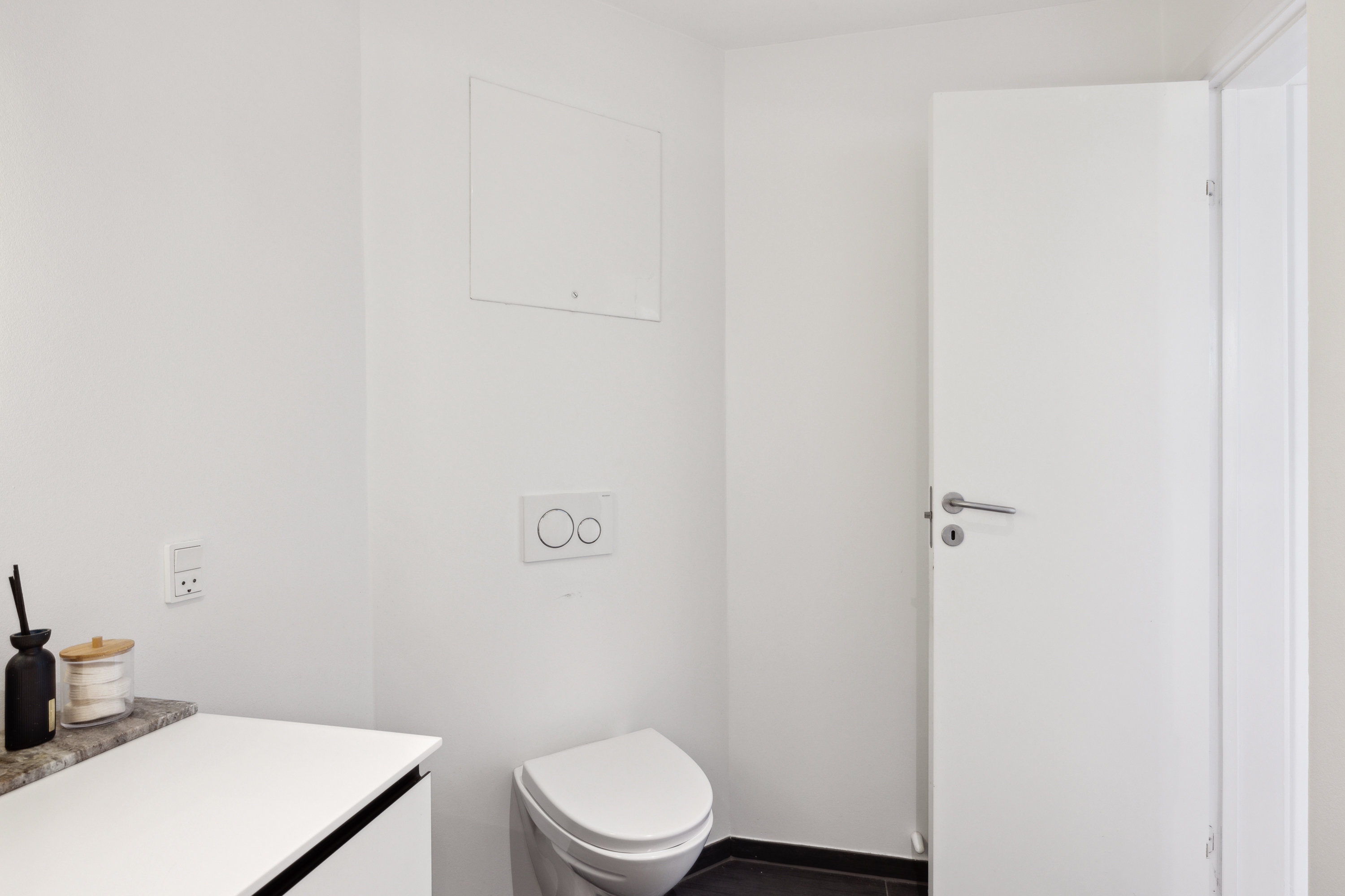 Fremhævet badeværelse billede i fuldskærmstilstand. Billede af Ll. Sct. Mikkels Gade 7, 2. th., 8800 Viborg