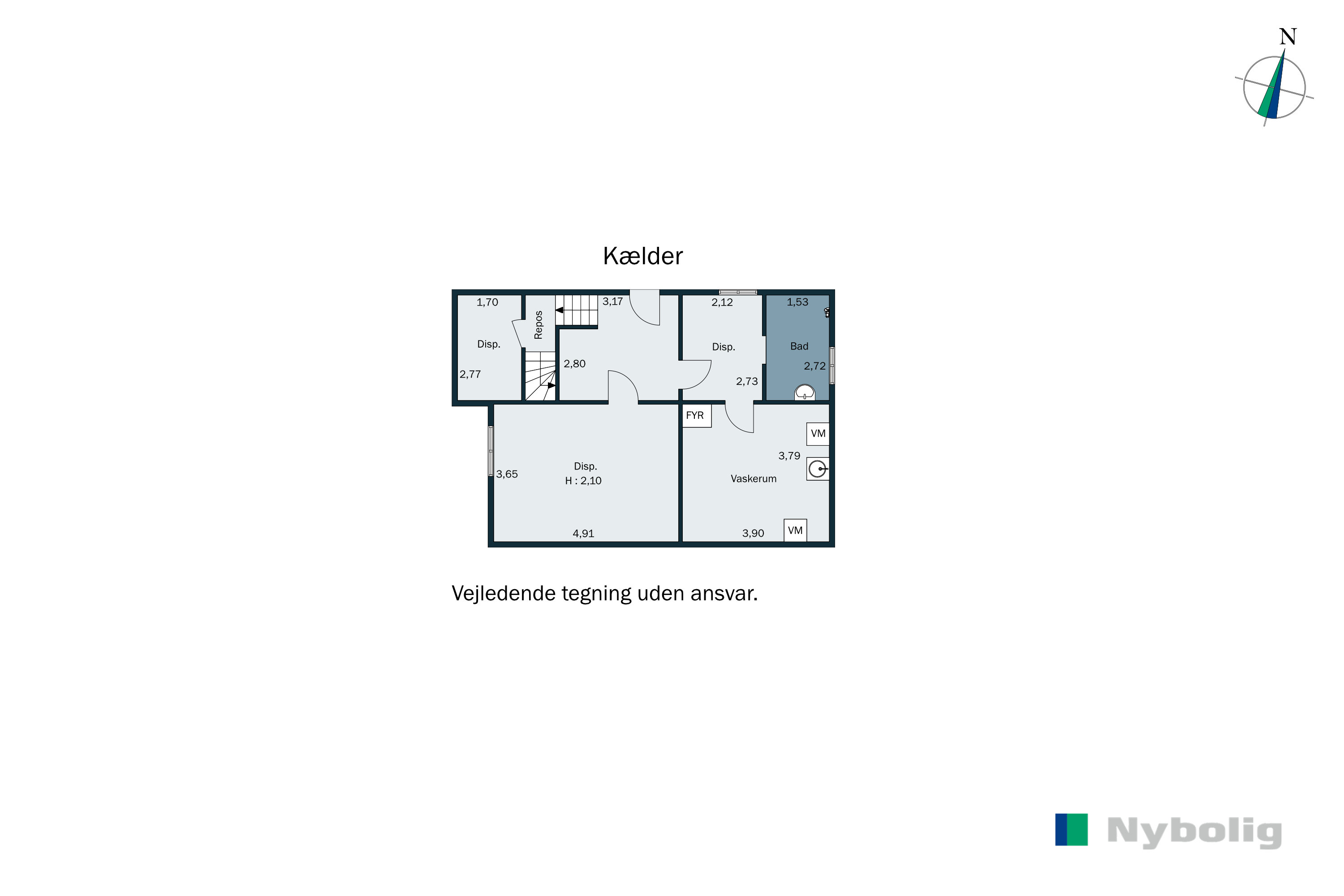 Plantegninger billede af Hørsholm Kongevej 21, 2970 Hørsholm