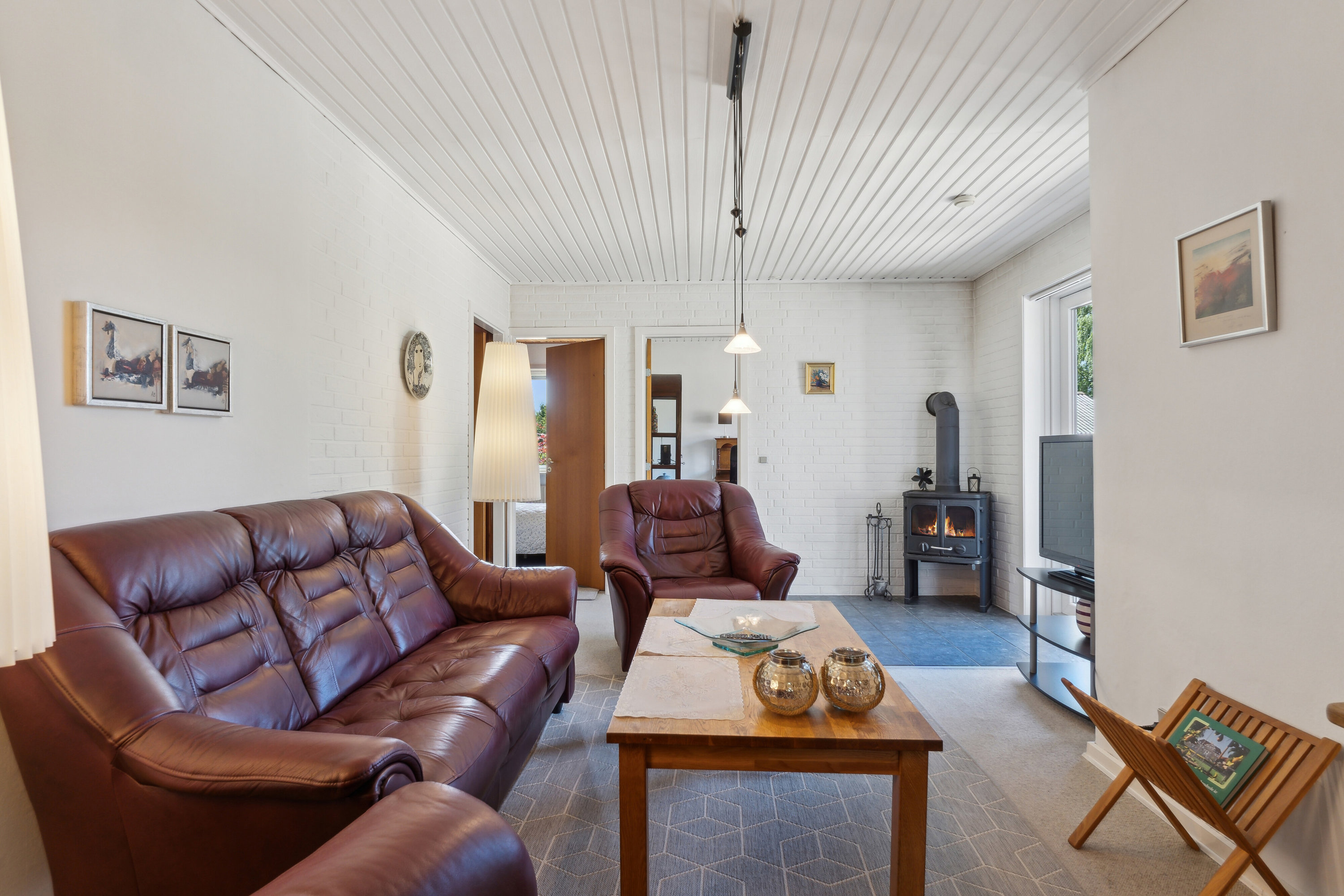 Fremhævet stue billede i fuldskærmstilstand. Billede af Hesselhavevej 22, 5856 Ryslinge