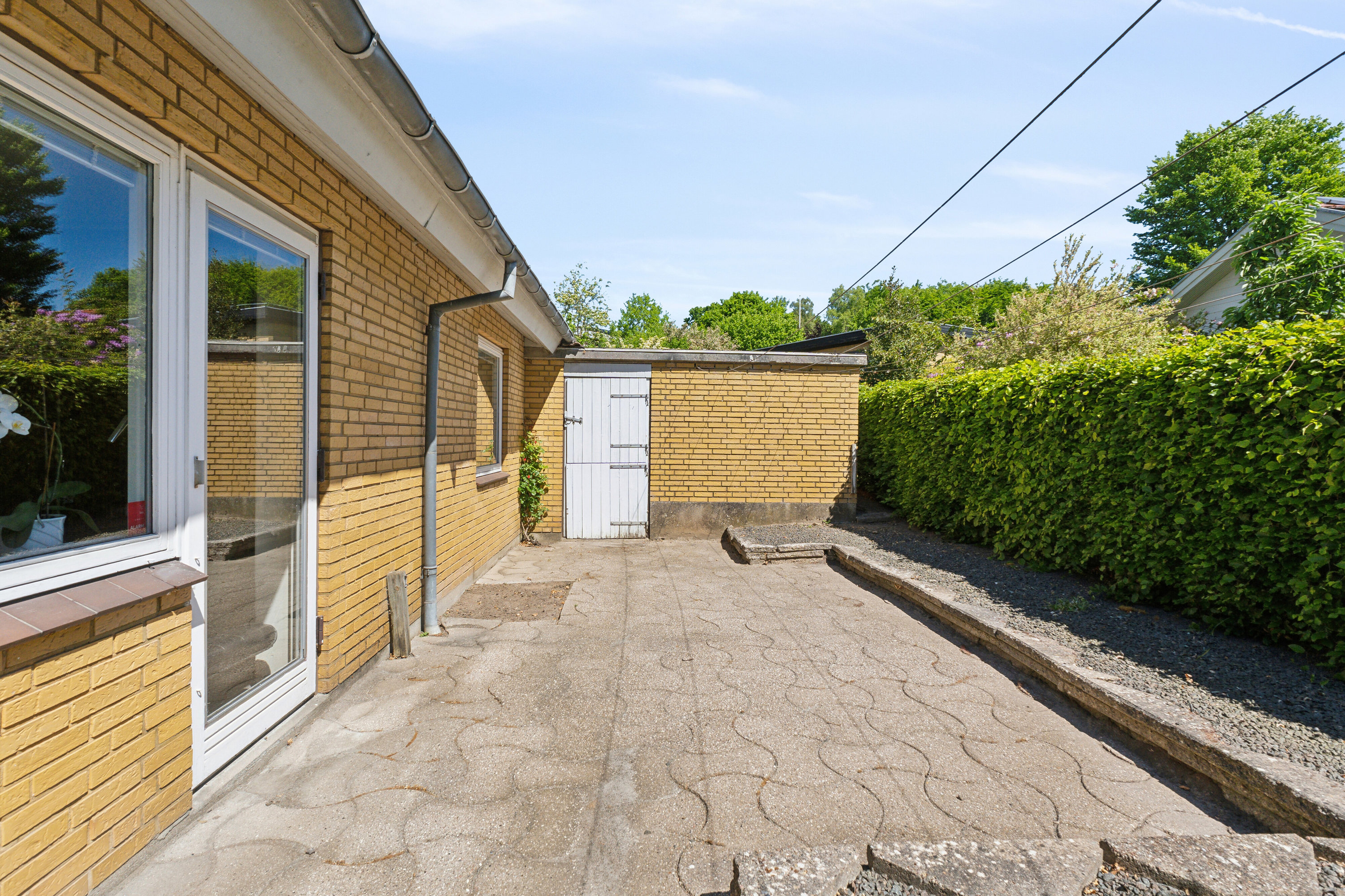 Fremhævet set fra haven billede i fuldskærmstilstand. Billede af Hesselhavevej 22, 5856 Ryslinge