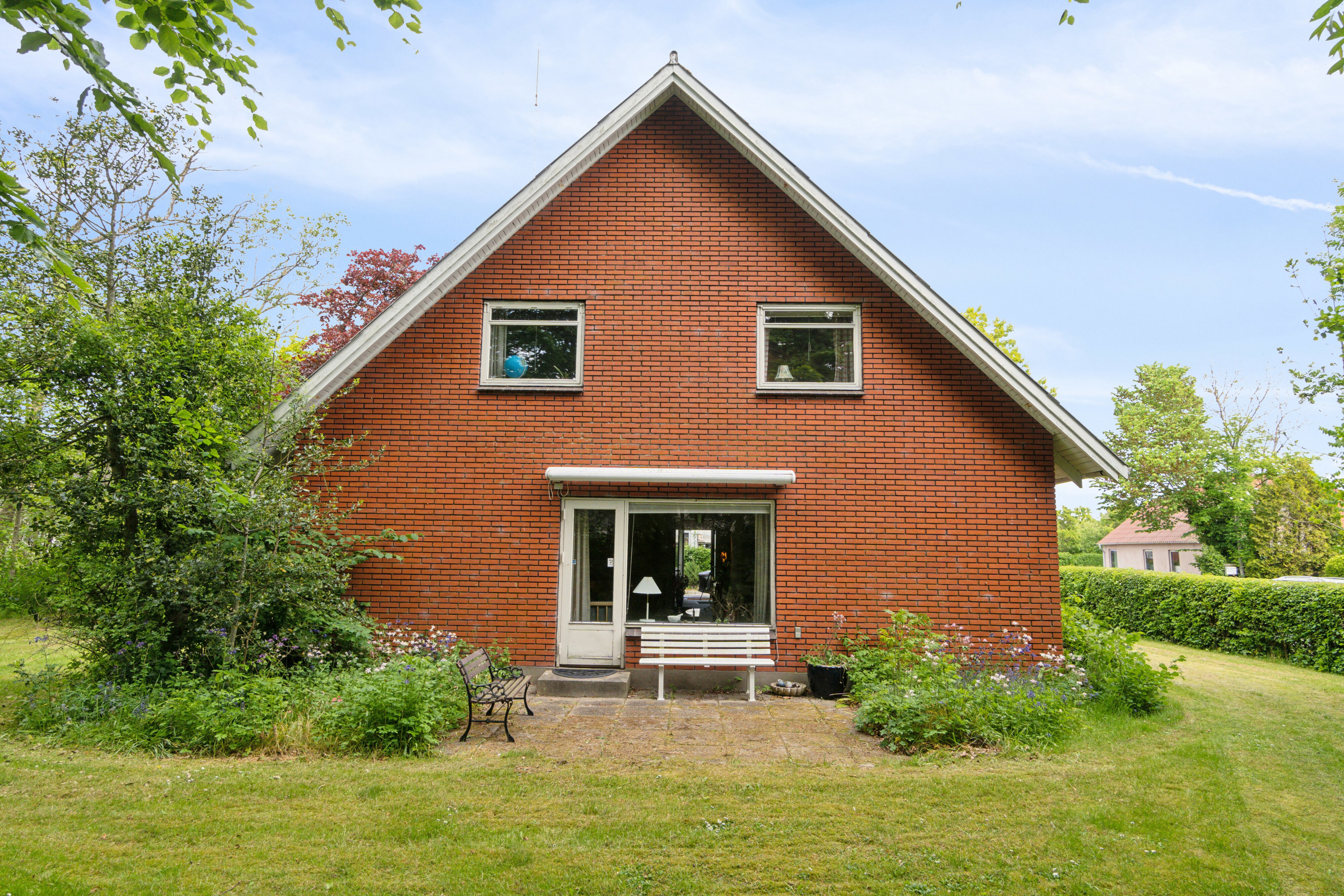 Fremhævet set fra haven billede i fuldskærmstilstand. Billede af Siriusvej 4, Uglev, 7790 Thyholm