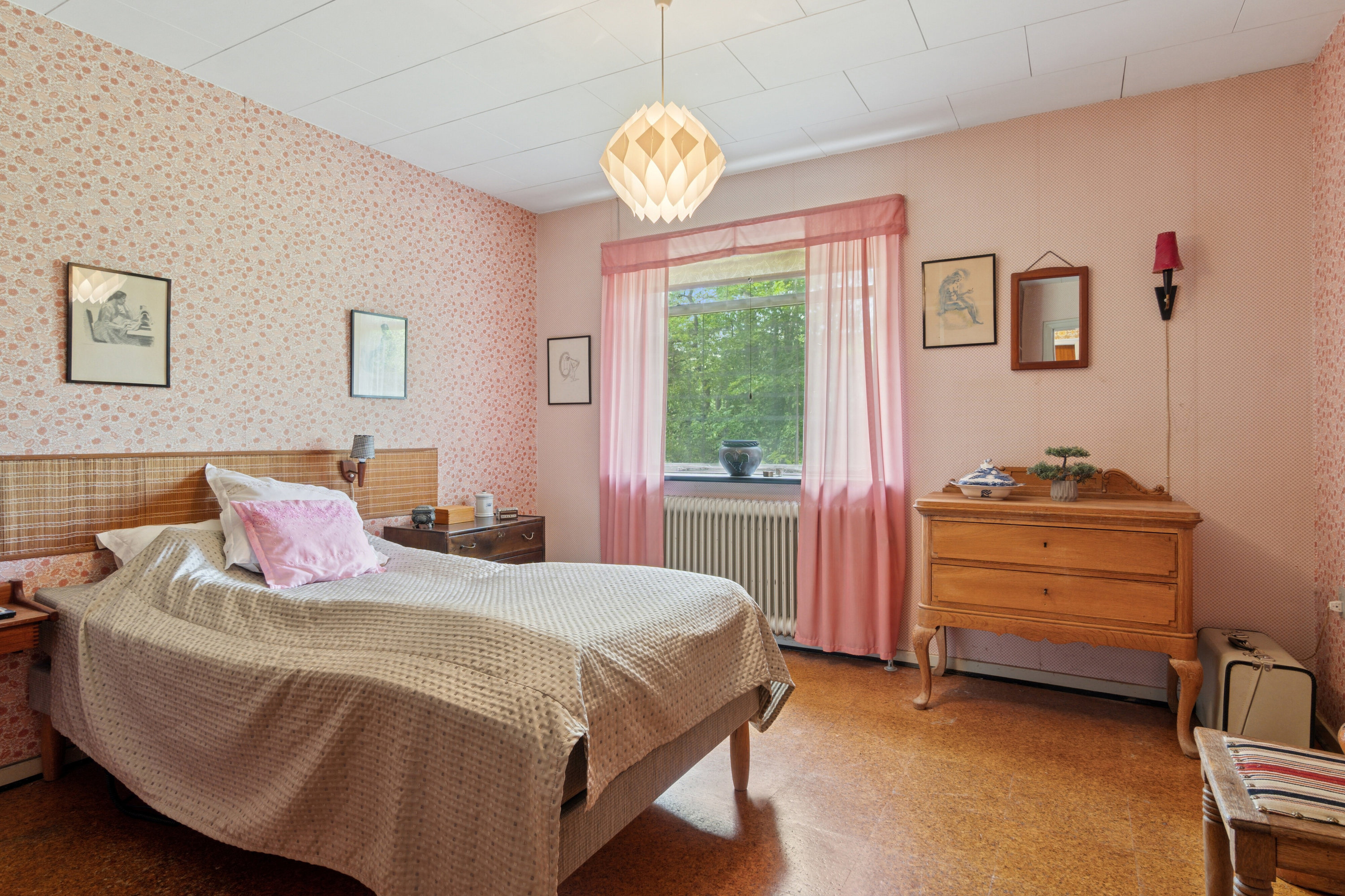 Fremhævet soveværelse billede i fuldskærmstilstand. Billede af Siriusvej 4, Uglev, 7790 Thyholm