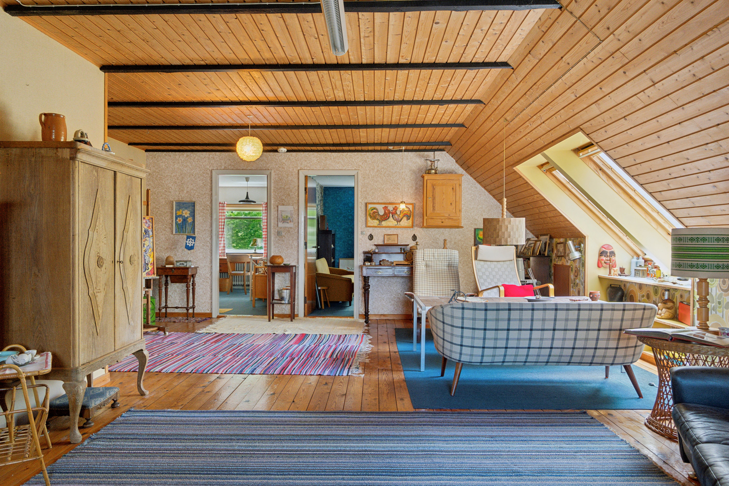 Fremhævet stue billede i fuldskærmstilstand. Billede af Siriusvej 4, Uglev, 7790 Thyholm