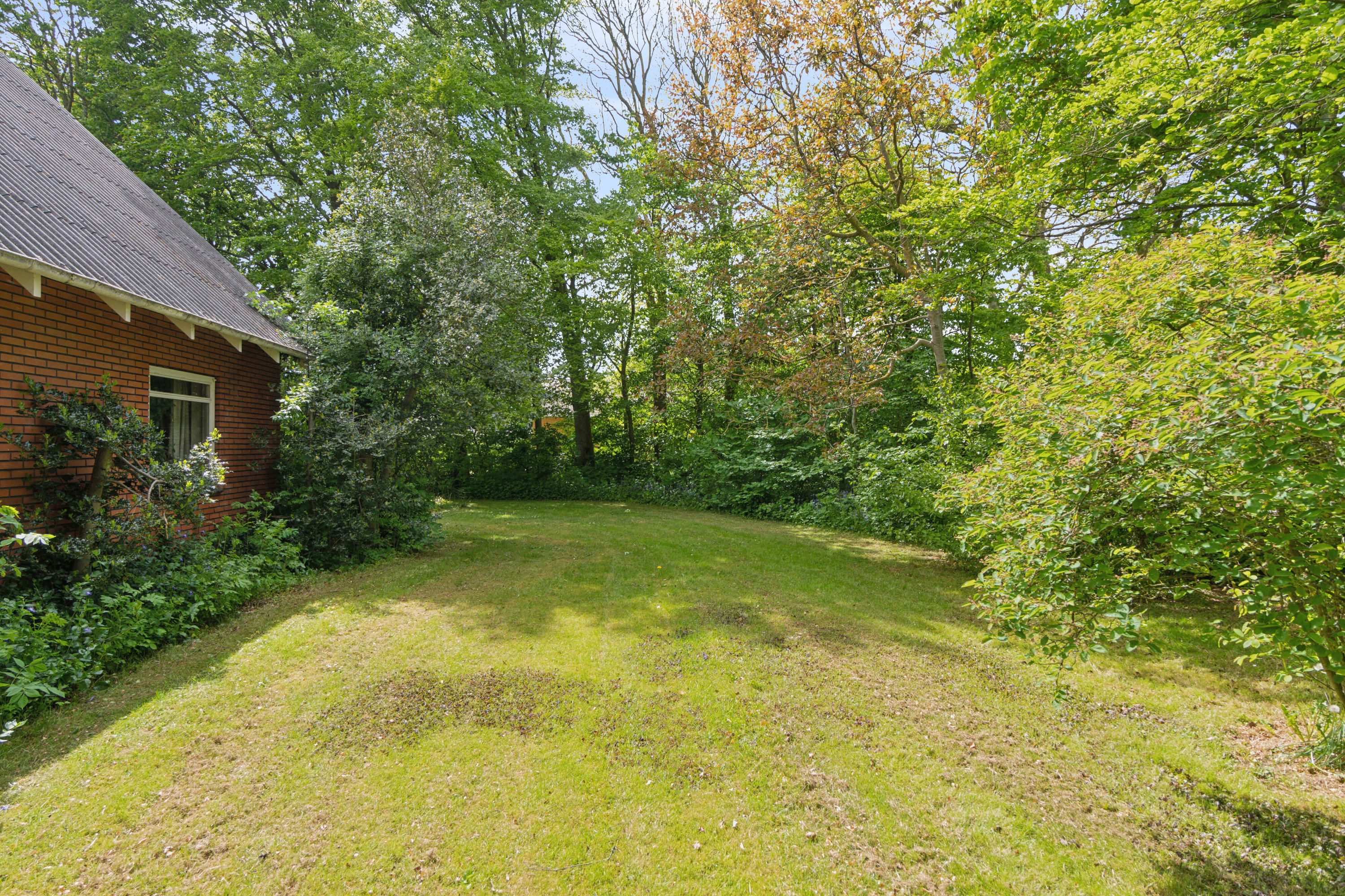 Fremhævet set fra haven billede i fuldskærmstilstand. Billede af Siriusvej 4, Uglev, 7790 Thyholm