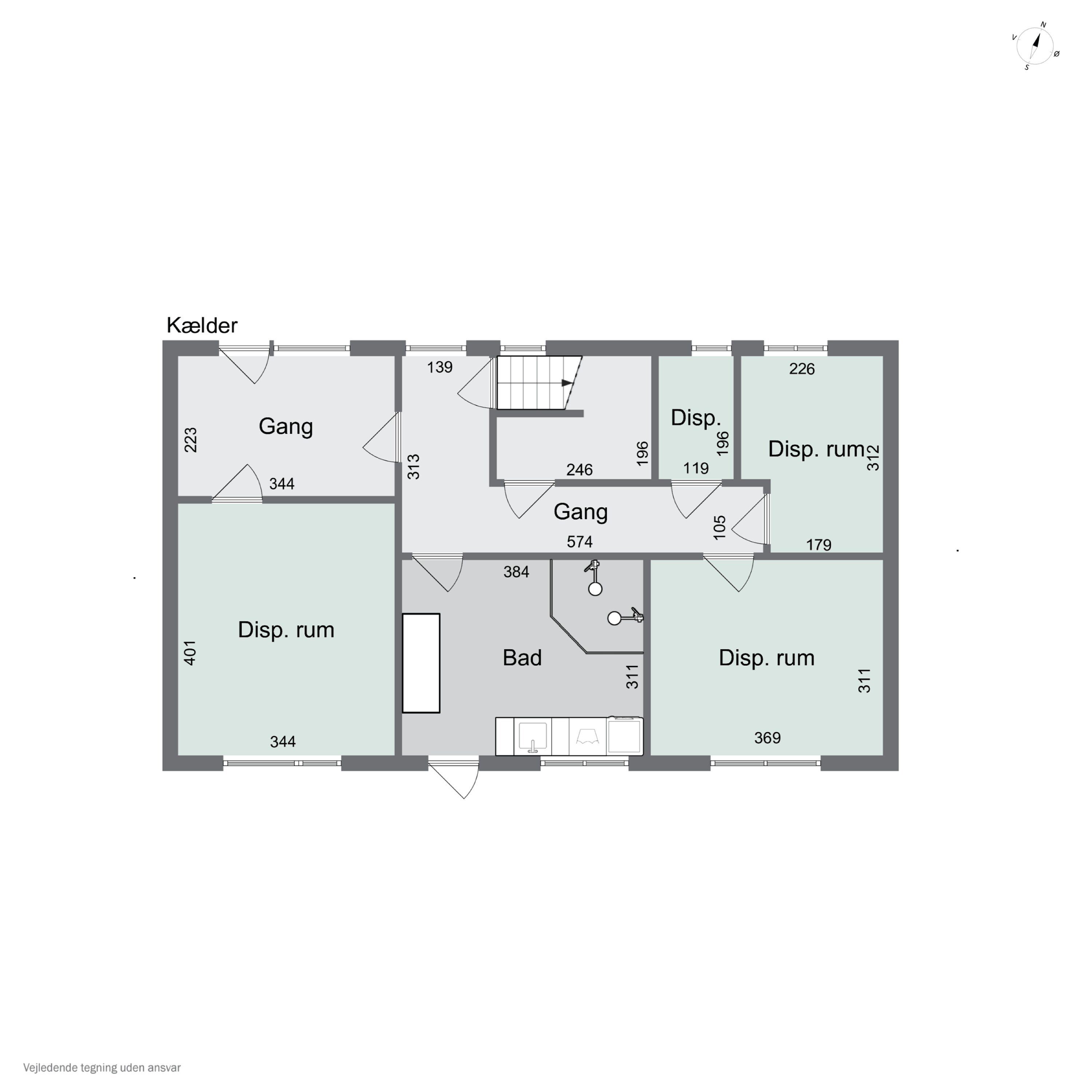 Plantegninger billede af Svend Dyrings Vej 12, 2300 København S