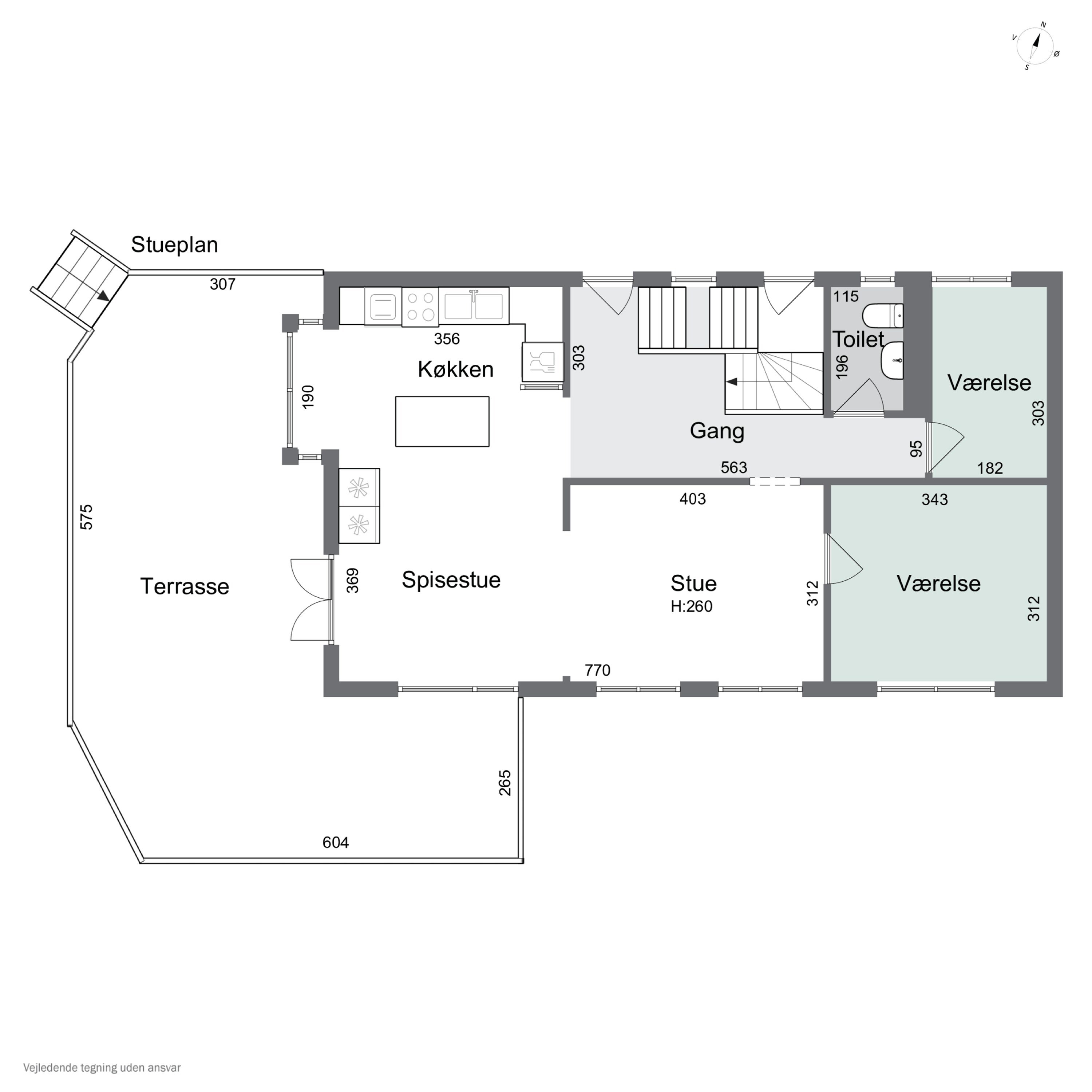 Plantegninger billede af Svend Dyrings Vej 12, 2300 København S