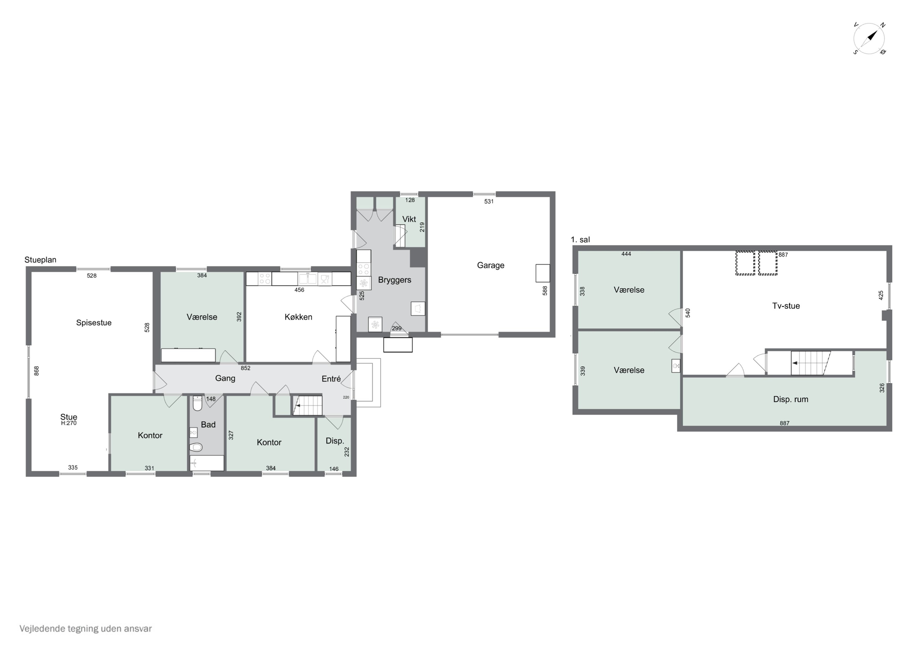 Plantegninger billede af Siriusvej 4, Uglev, 7790 Thyholm