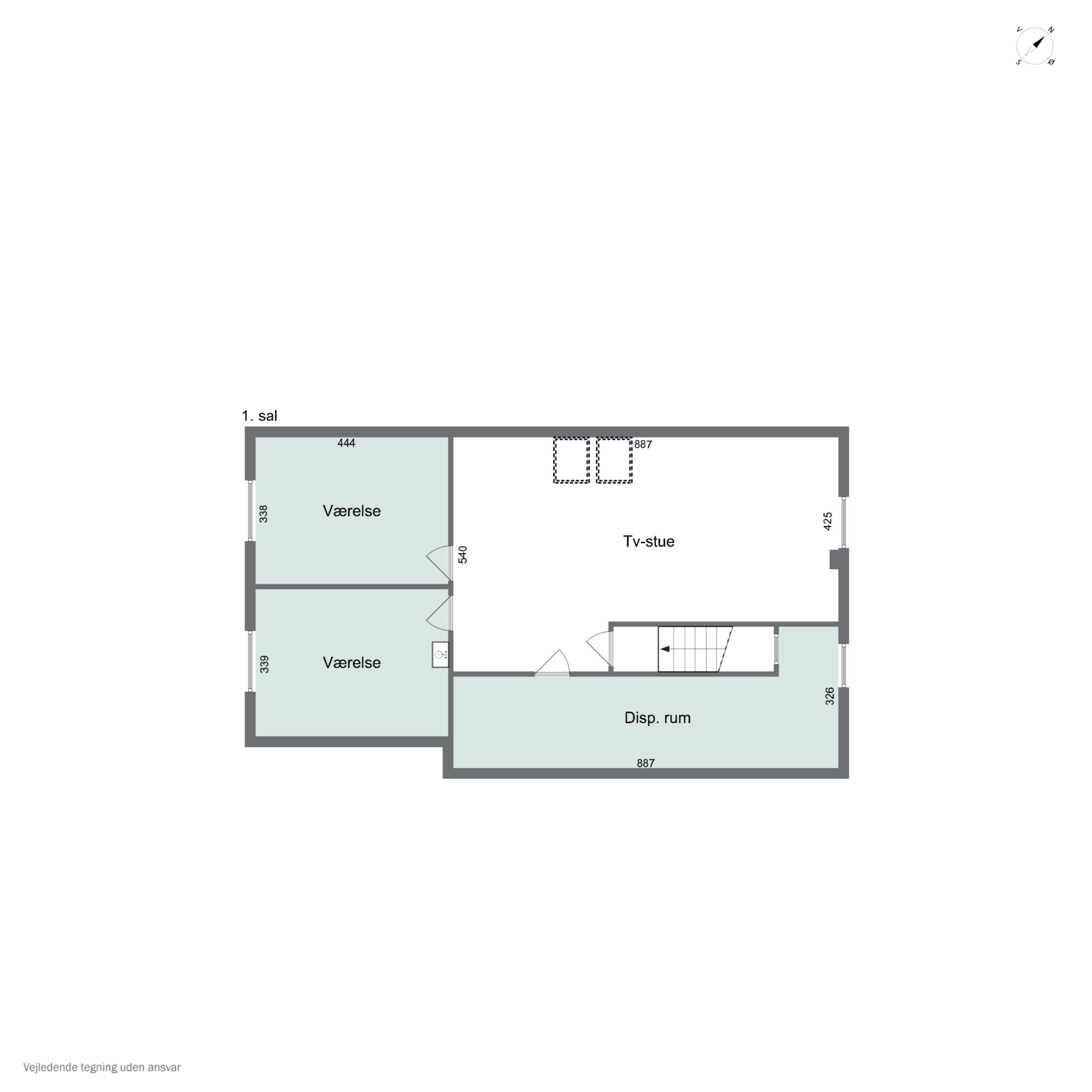 Plantegninger billede af Siriusvej 4, Uglev, 7790 Thyholm