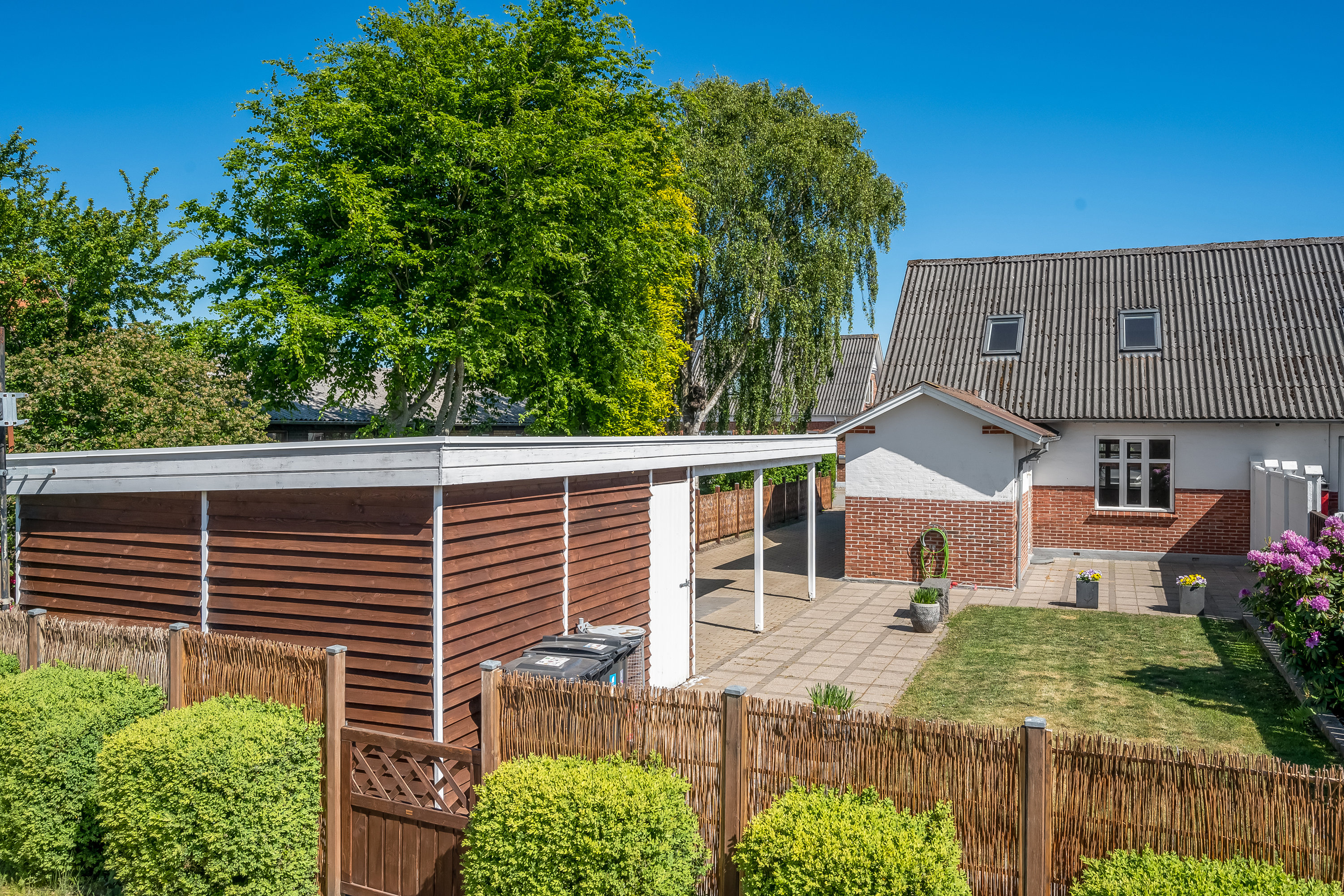 Fremhævet facade billede i fuldskærmstilstand. Billede af Grønnegade 7, 6880 Tarm