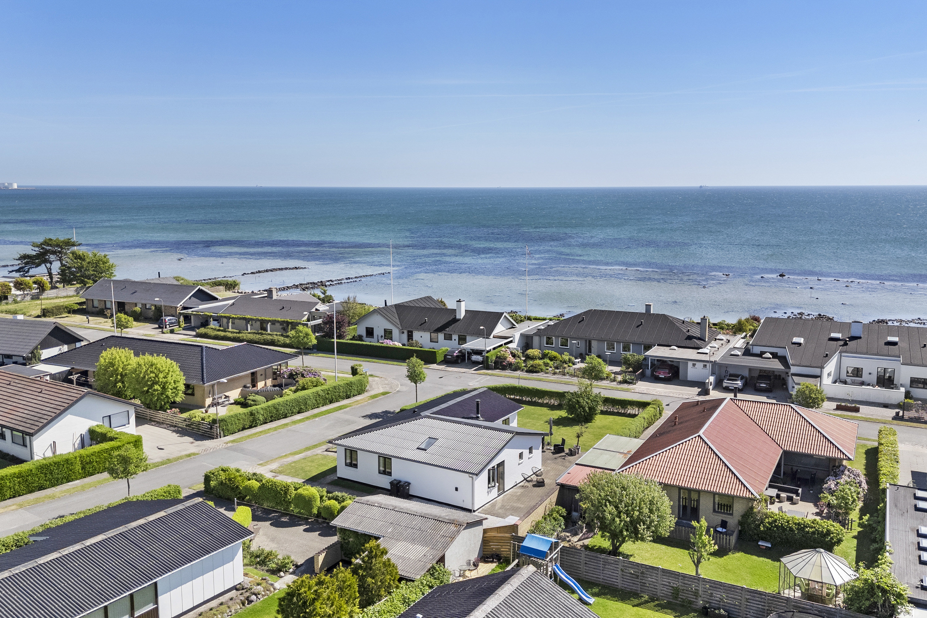 Fremhævet luftfoto billede i fuldskærmstilstand. Billede af Gustav Wieds Vej 1, 9900 Frederikshavn