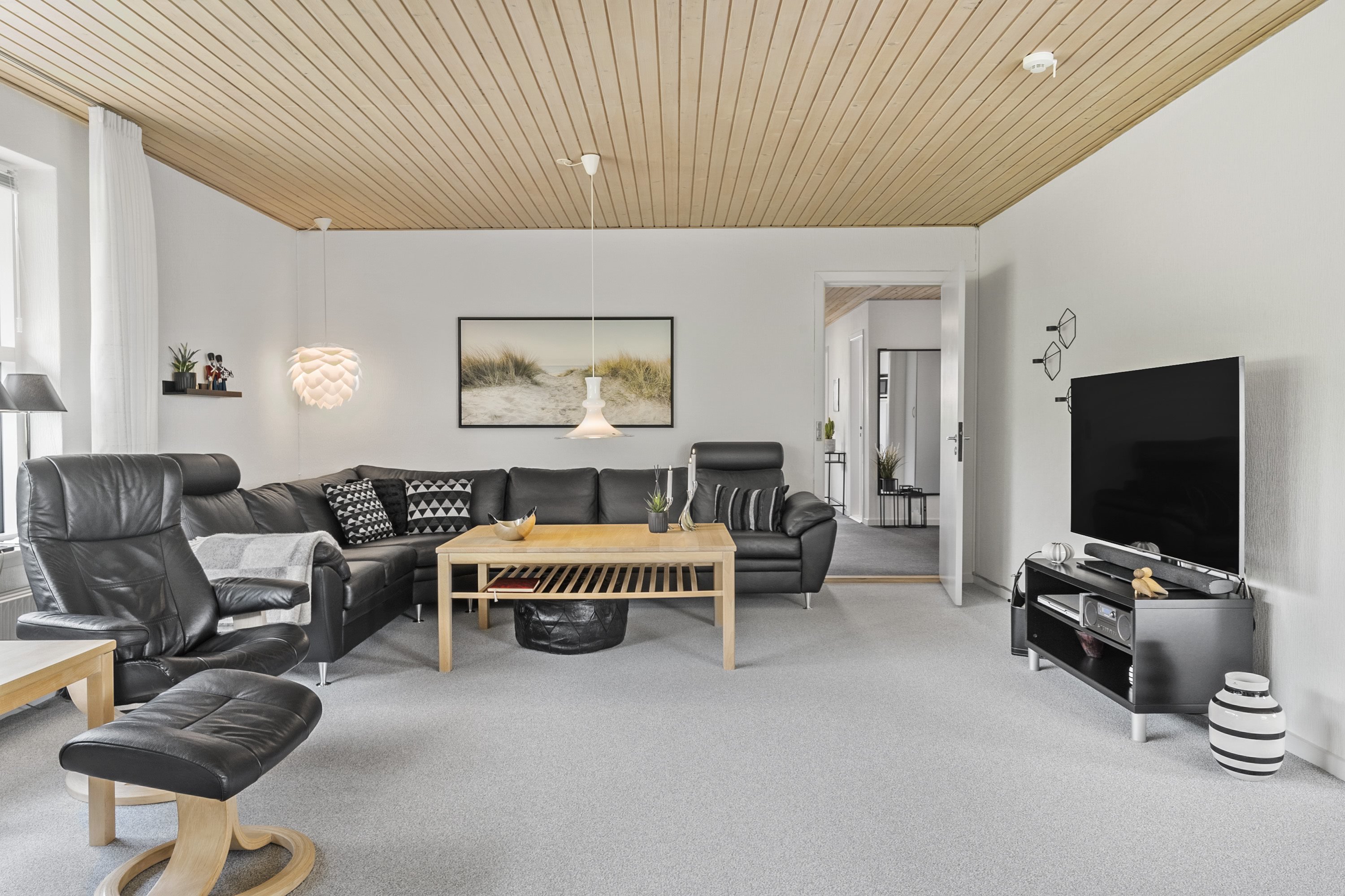 Fremhævet stue billede i fuldskærmstilstand. Billede af Australiavænget 3A, Tingstrup, 7700 Thisted