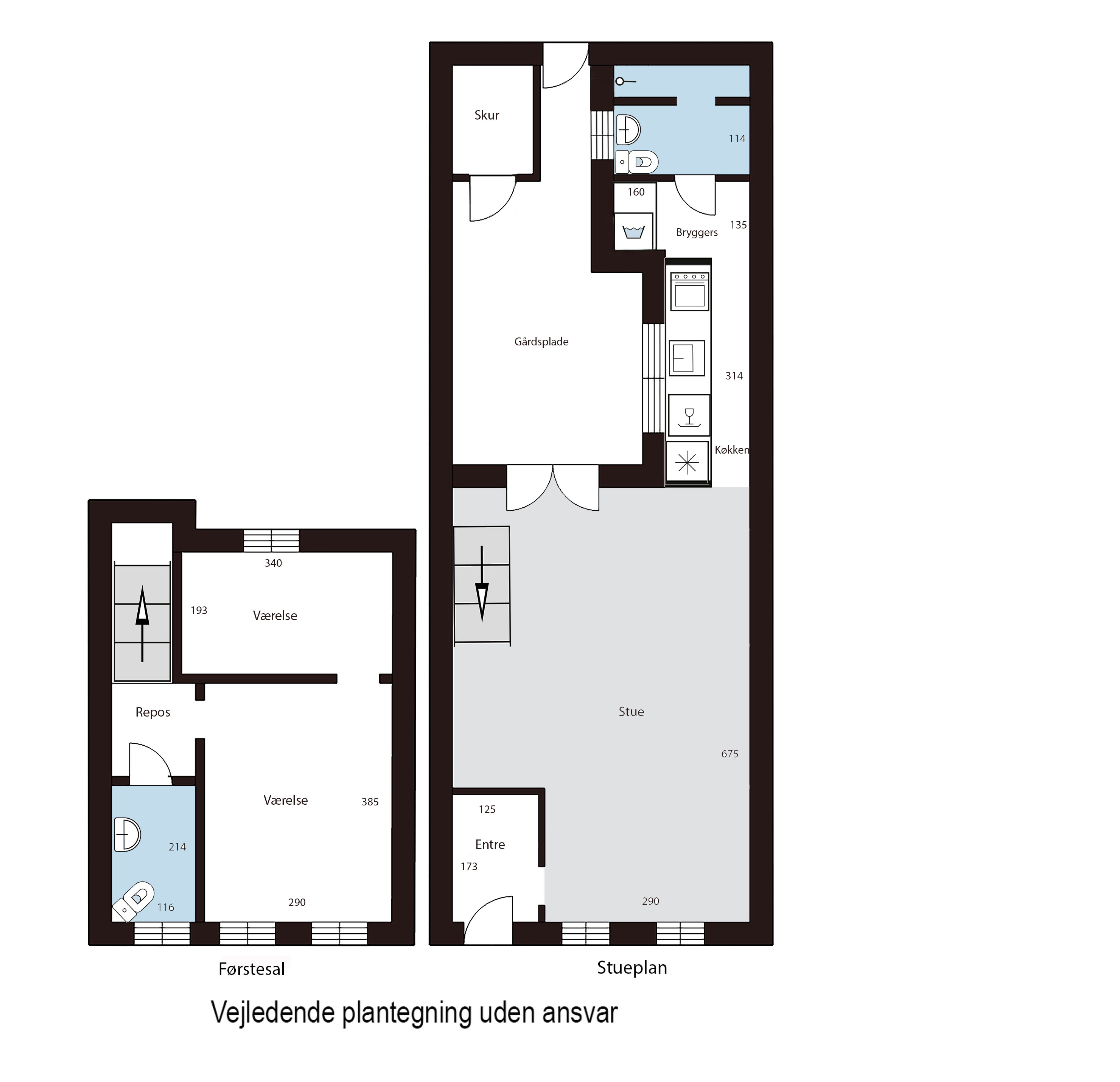 Plantegninger billede af Ved Stranden 8, 5610 Assens