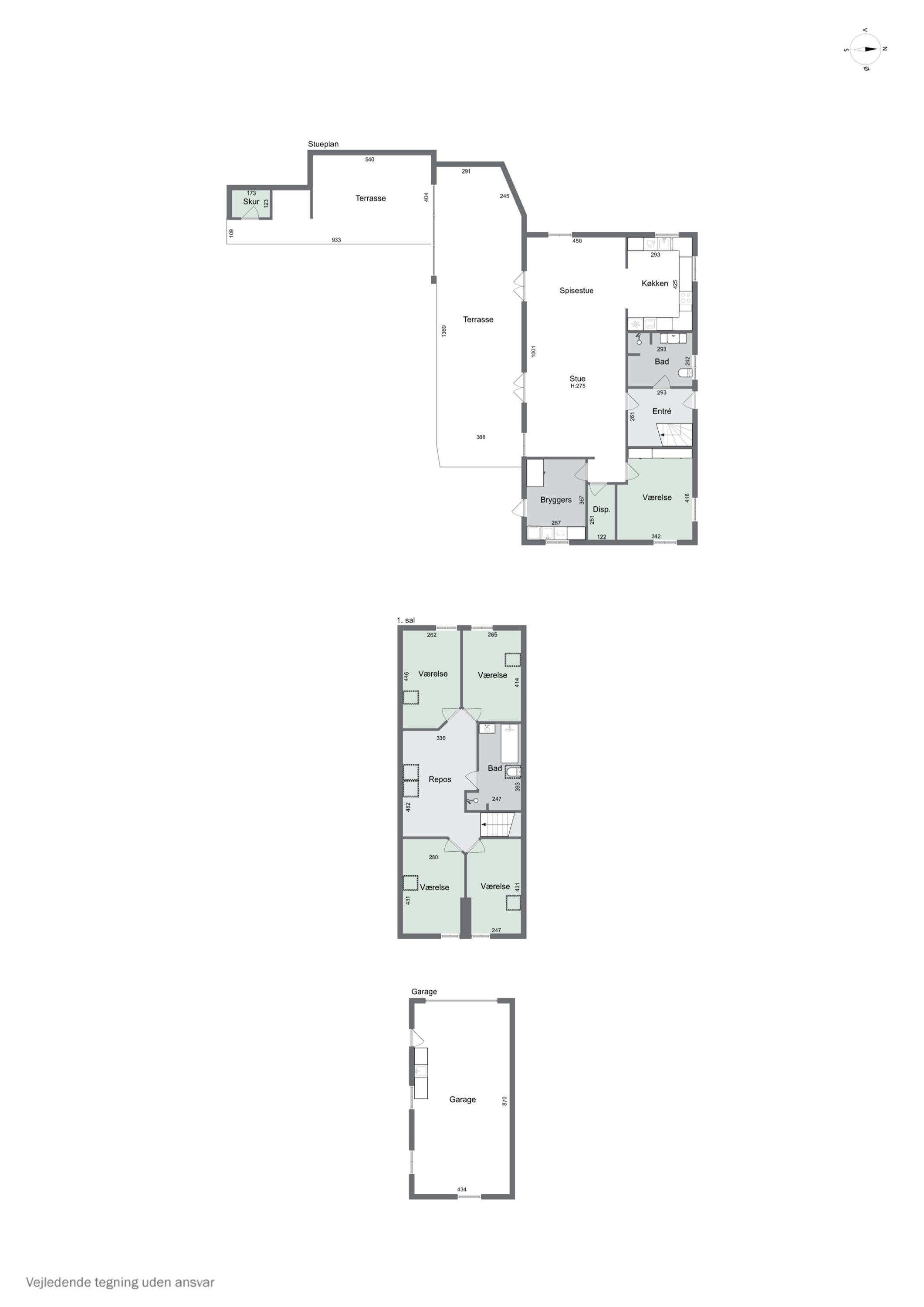 Plantegninger billede af Bredgade 12, 4653 Karise